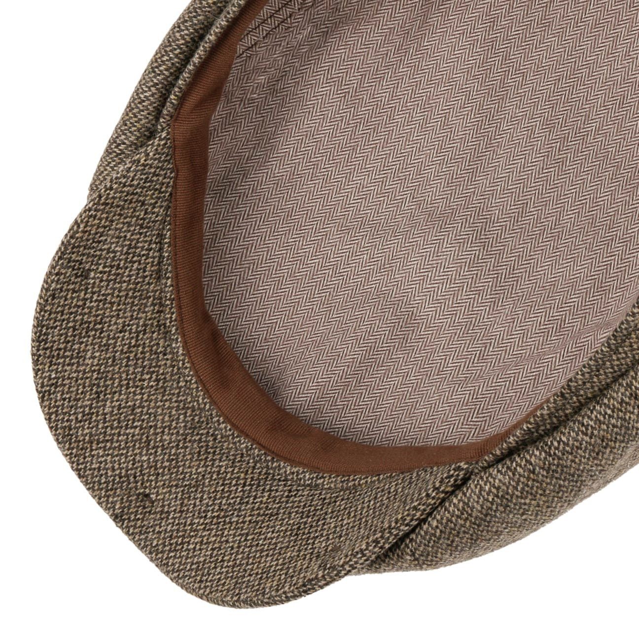 Stetson Flat Cap (1-St) Schirmmütze mit Schirm, Made in the EU