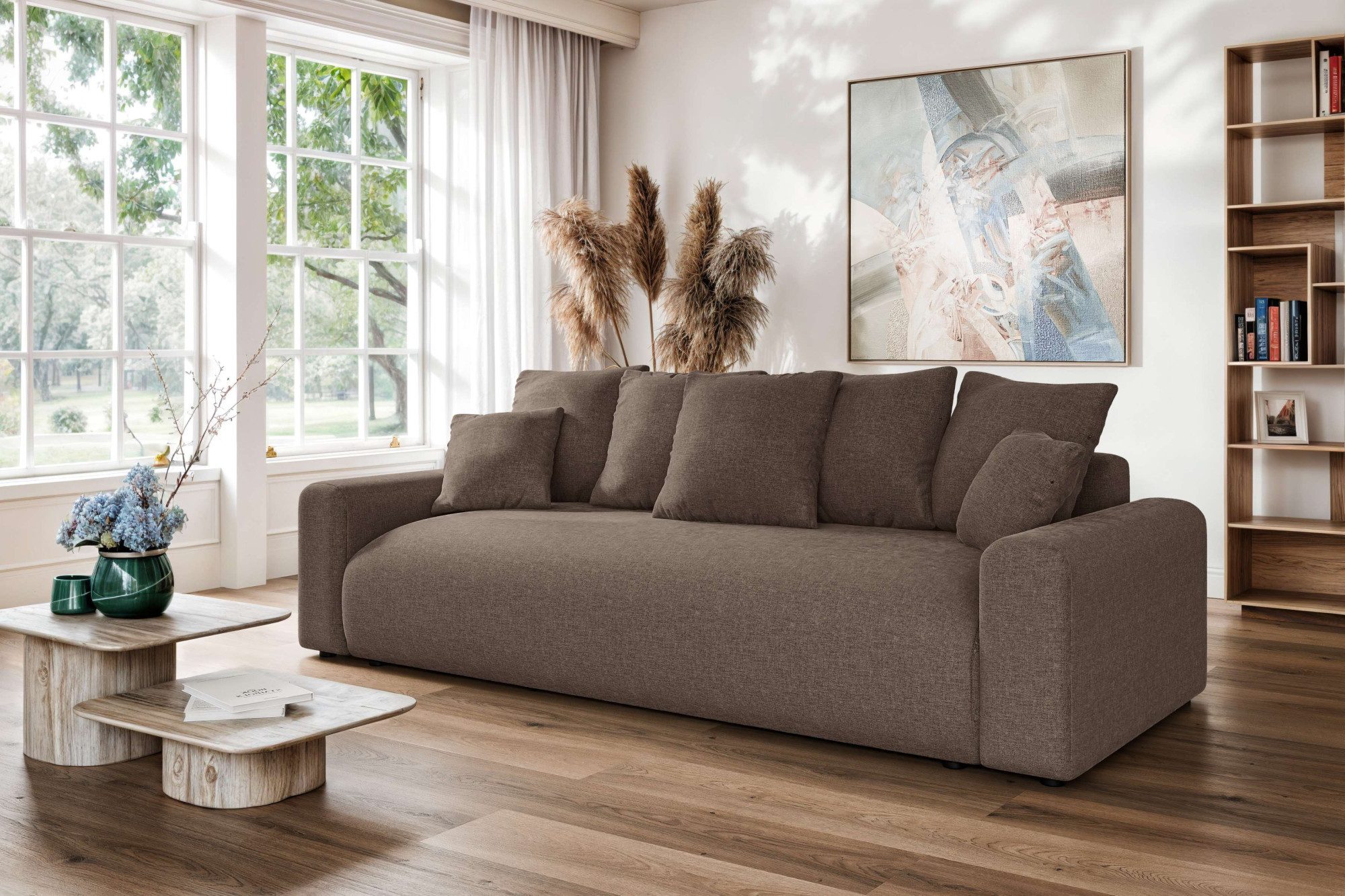 Home affaire Big-Sofa LAKESIDE klein 3-Sitzer günstig online kaufen