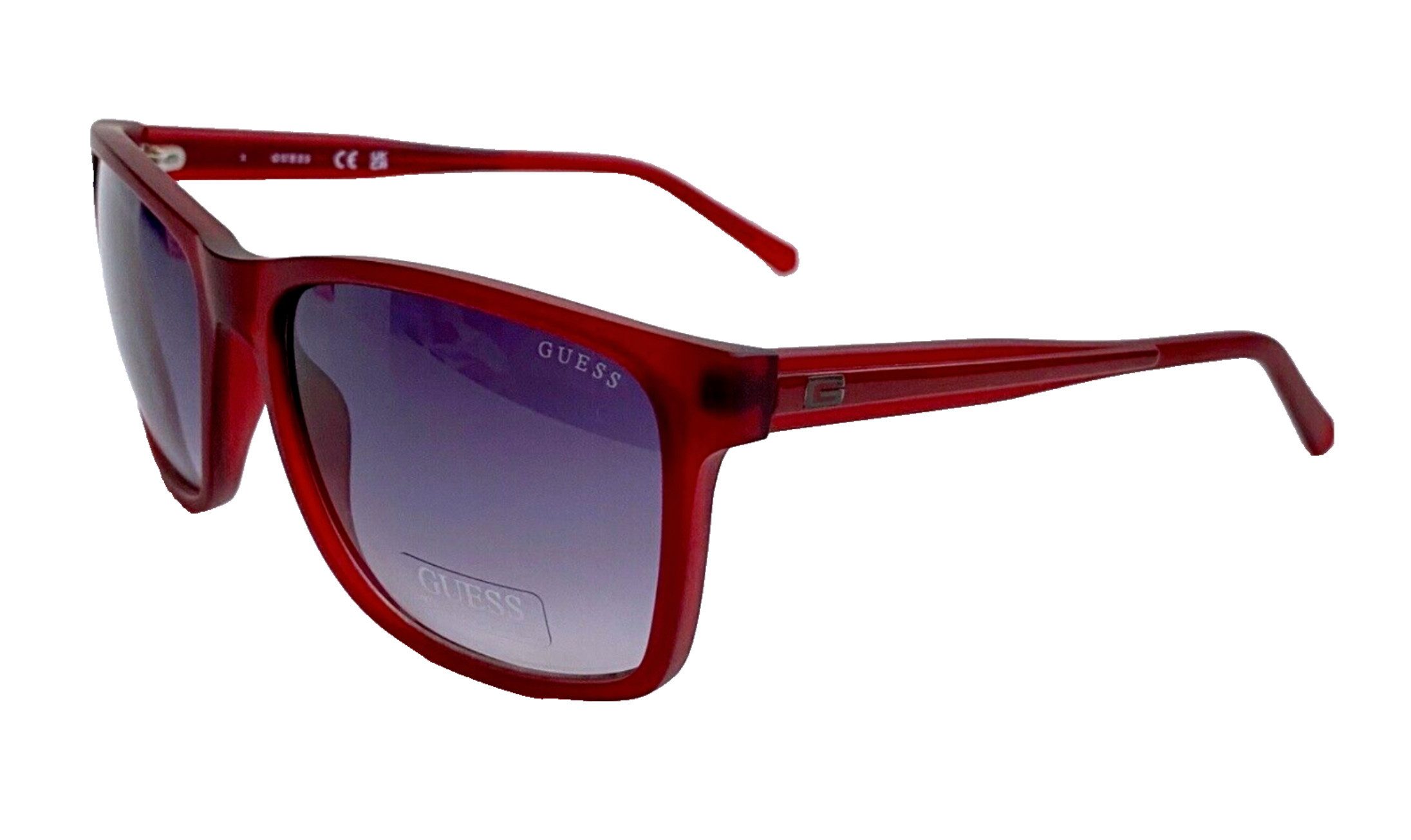 Guess Sonnenbrille Sonnenbrille Quadratische Glasses Brille Mit Soft Tasche Etui