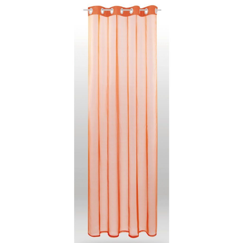 Bestlivings Vorhang (1 St), Ösen, transparent, Voile, Transparenter Ösenschal, Dekoschal in vers. Farben und Größen