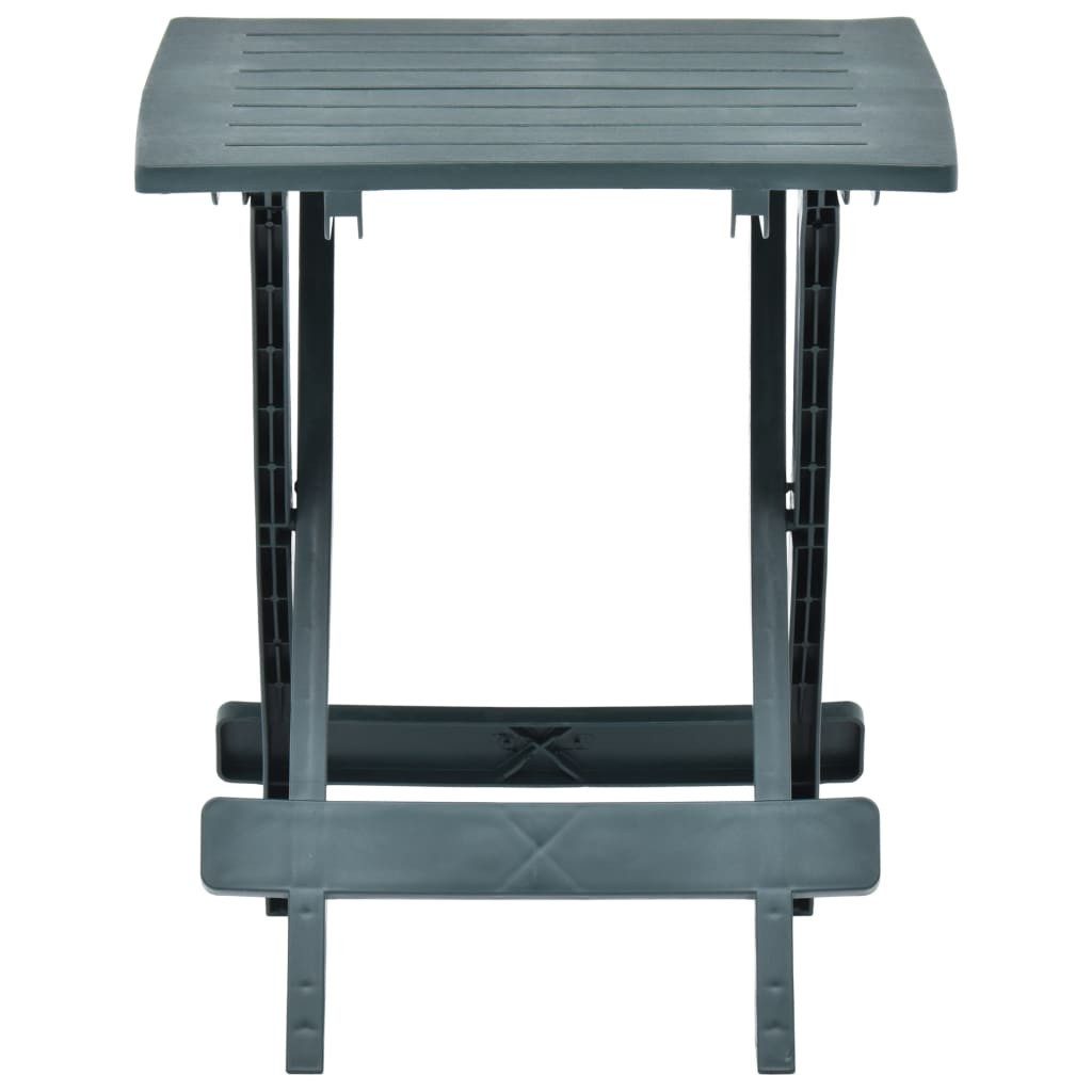 vidaXL Gartentisch Gartentisch Klappbar Grün 45x43x50 günstig online kaufen