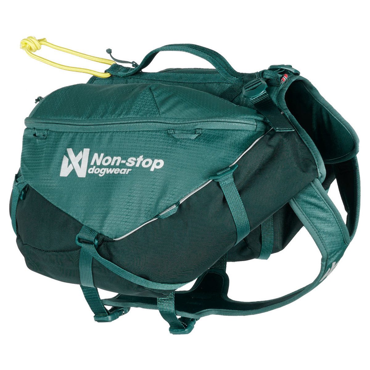 Non-stop dogwear Hunde-Geschirr Hunderucksack Trail Dog Backpack teal