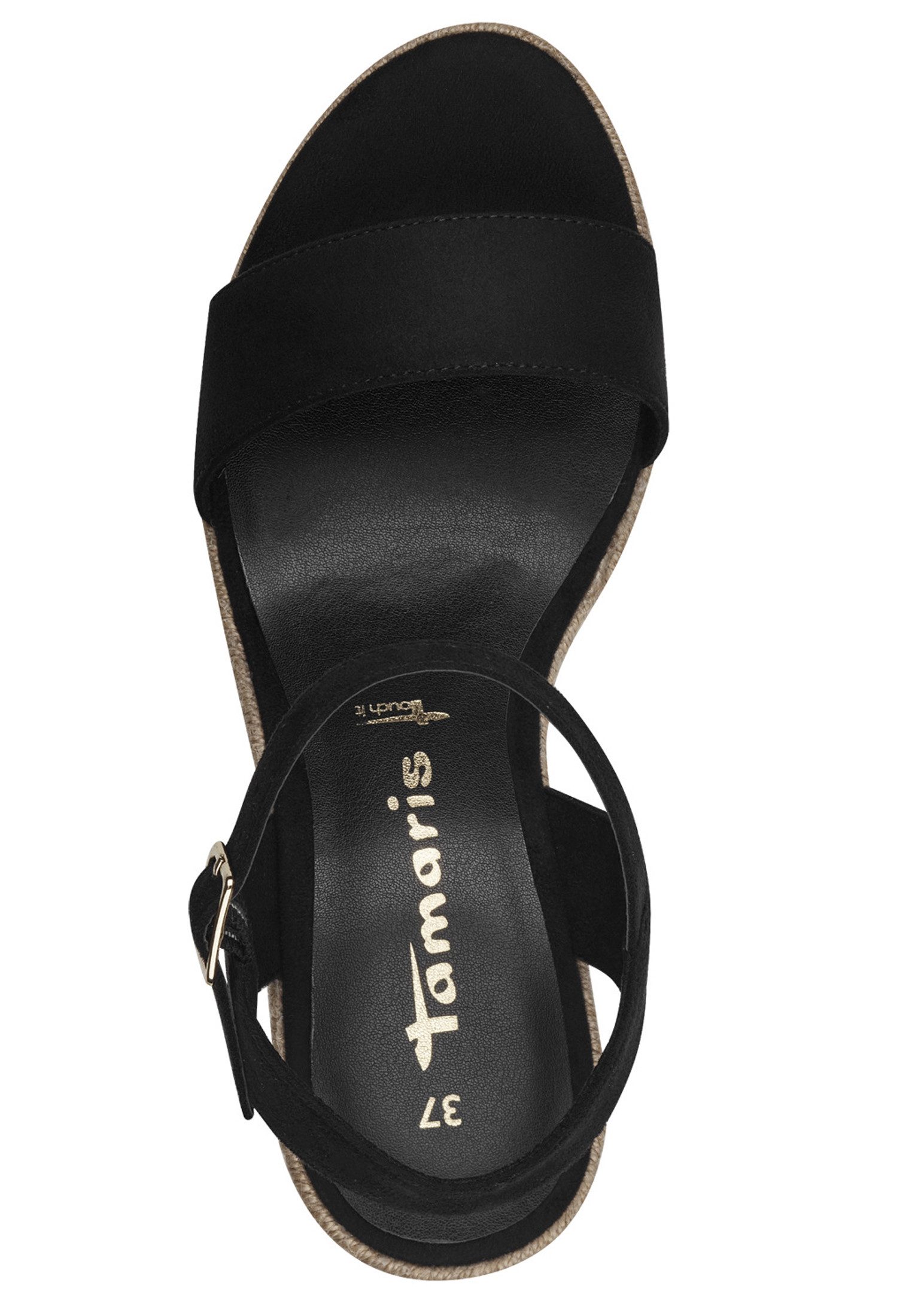 Tamaris 1-28300-42 001 Black Sandale