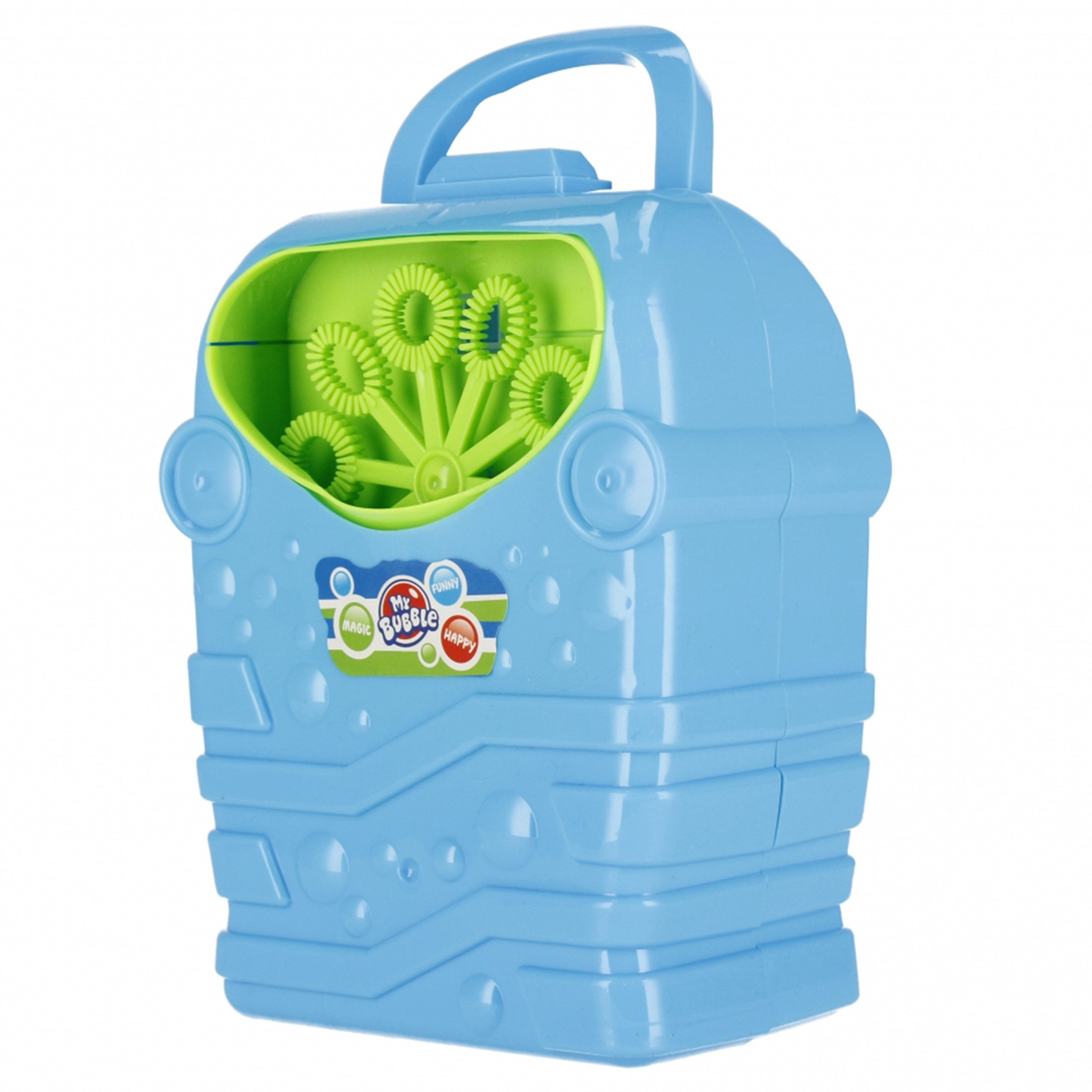 Sarcia.eu Seifenblasenmaschine Seifenblasenmaschine für Kinder + 118 ml Flüssigkeit, ab 3 Jahren