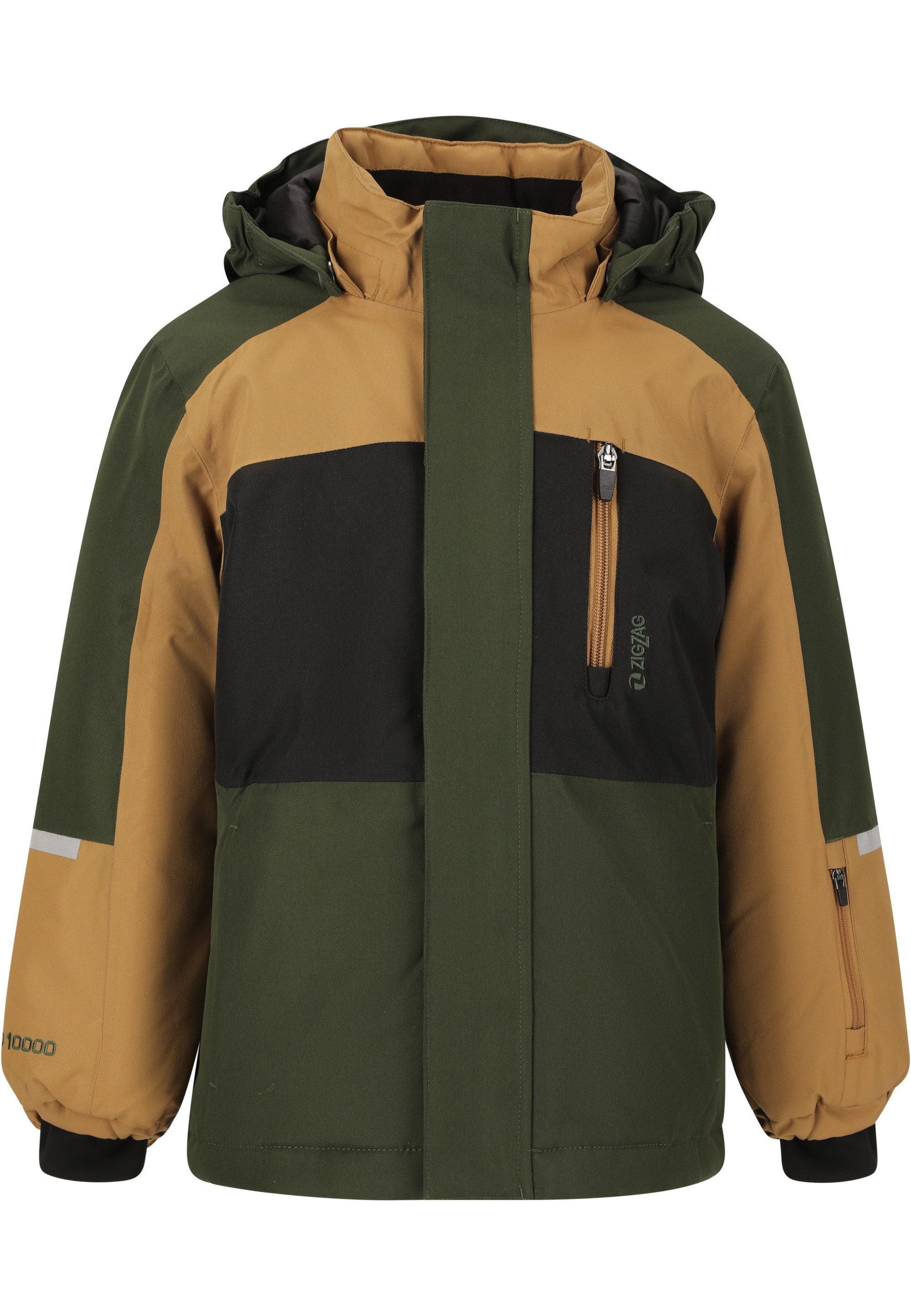 ZIGZAG Skijacke Scout aus wasserabweisenden und robusten Materialien