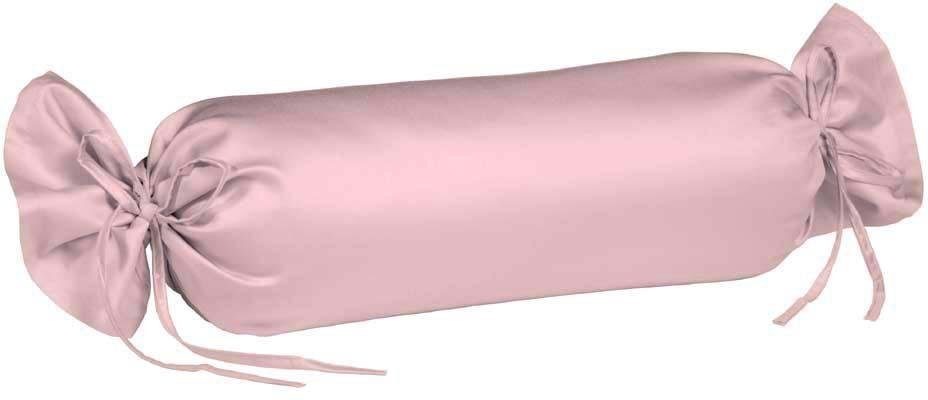 fleuresse Nackenrollenbezug Colours, (2 Stück), Mako Satin, glänzend, glatt, Premium Qualität