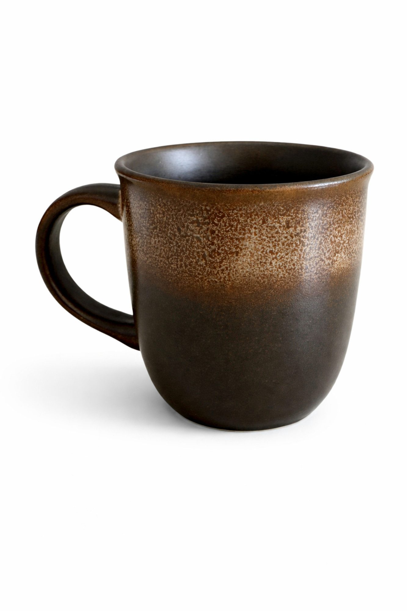 Bunzlauer Keramik Becher Bunzlauer Keramik 350ml Kaffeebecher Teetasse Pott Ø9,3cm Dekor ZACIEK, Keramik
