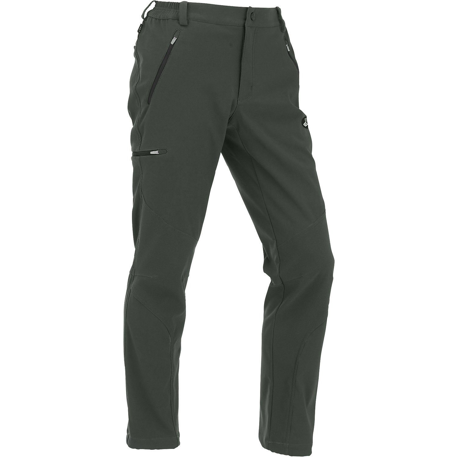 Maul Sport® Funktionshose Softshellhose Nebelhorn REC Tannengrün