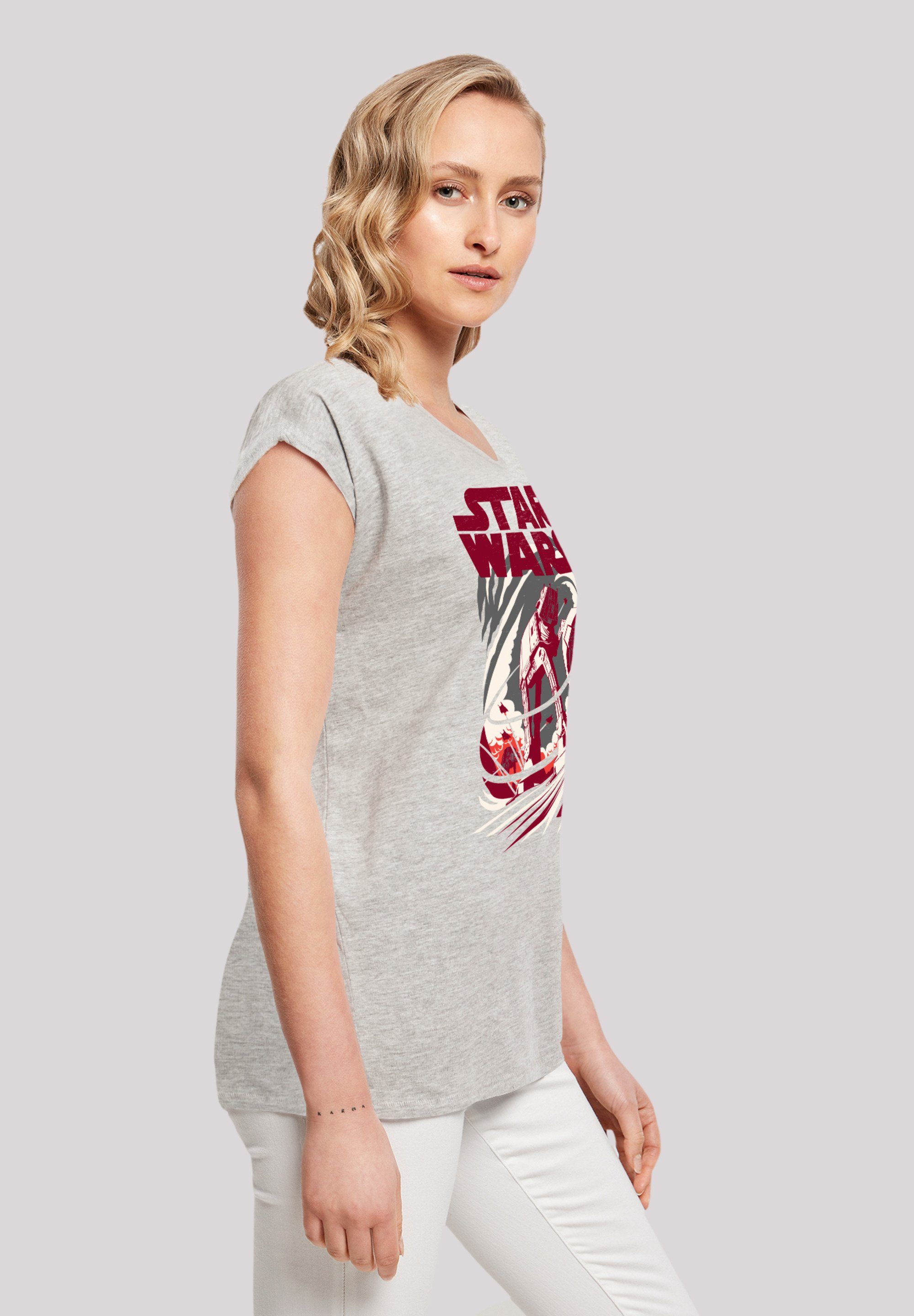 F4NT4STIC Premium Wars grey Qualität Turmoil Star heather T-Shirt