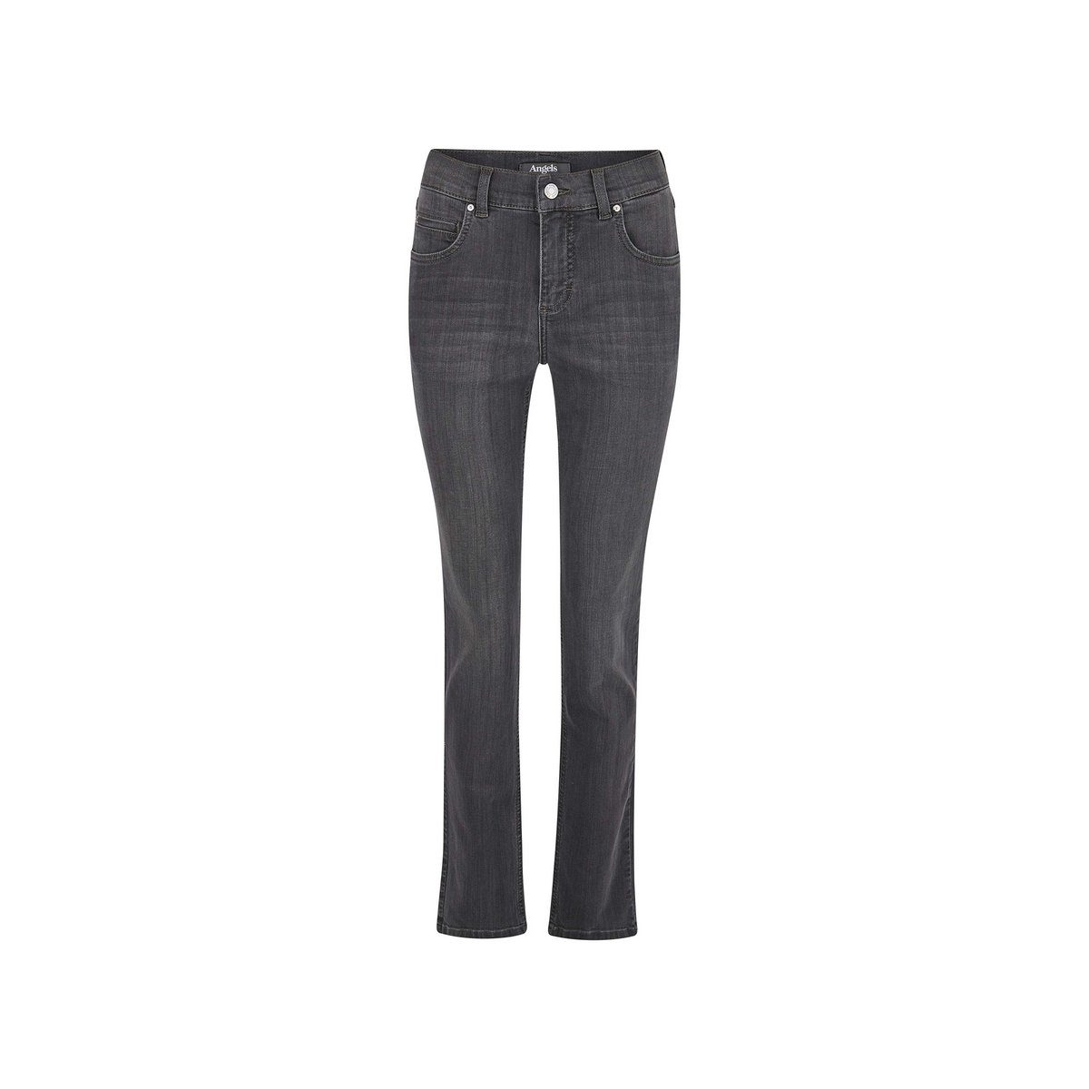 ANGELS 5-Pocket-Jeans grau (1-tlg) | Straight-Fit Jeans
