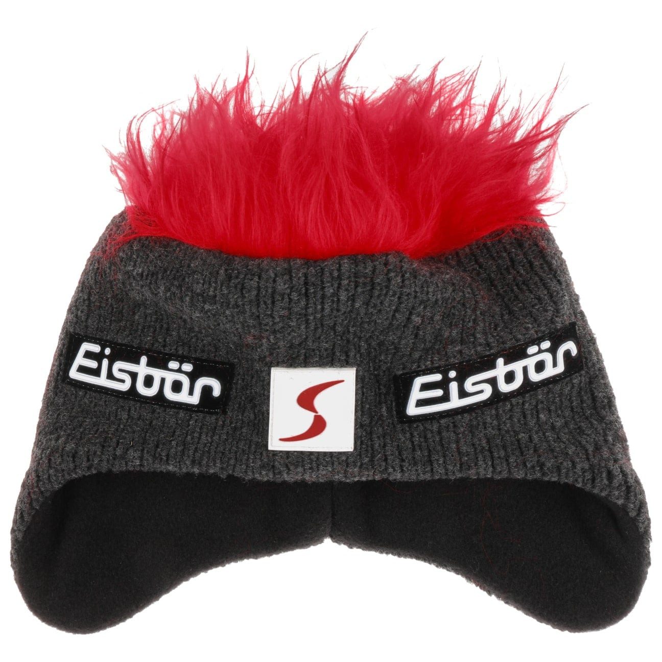 Eisbär Strickmütze (1-St) Wintermütze mit Futter, Made in Austria