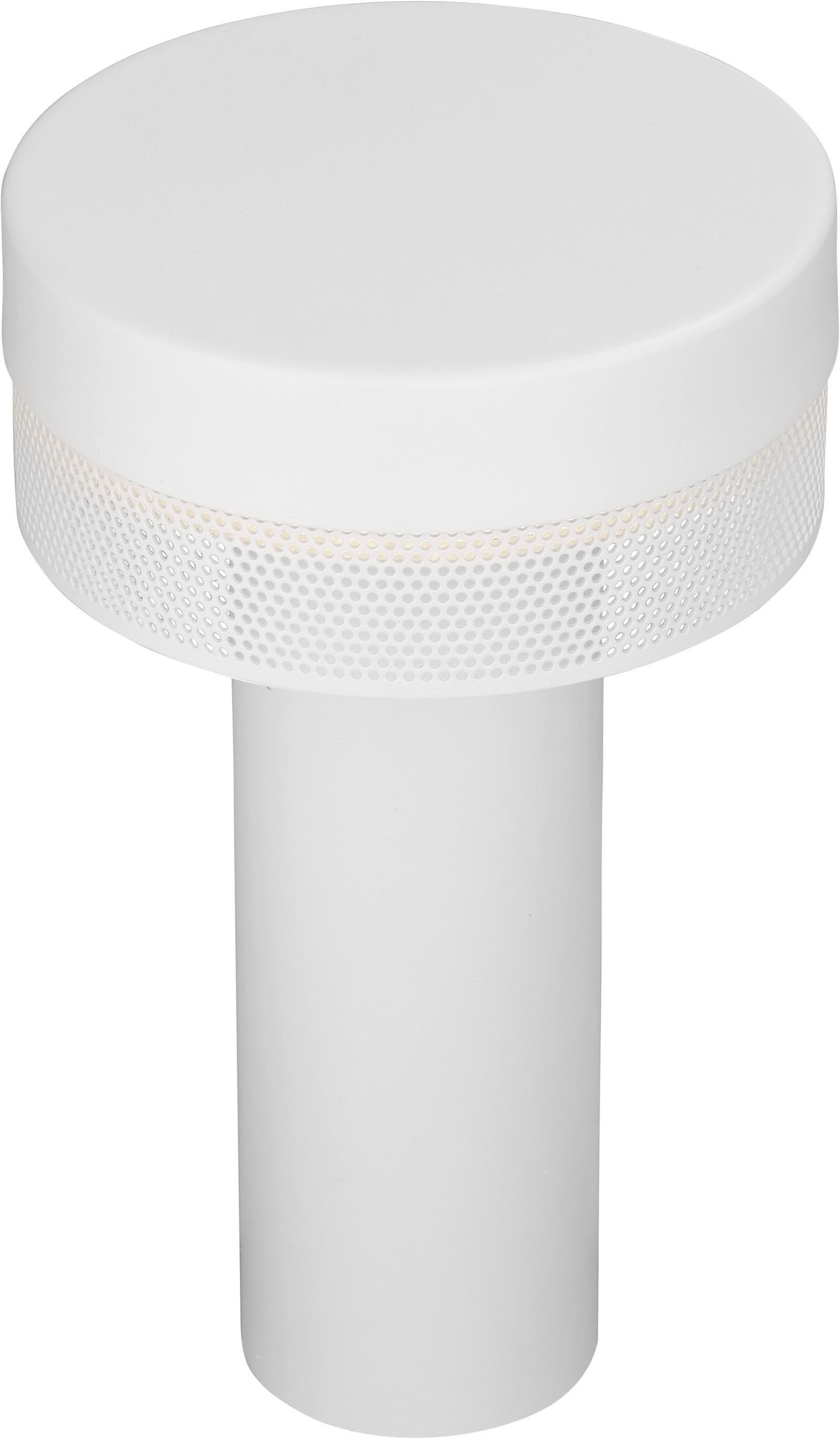 HELL höllisch gutes Licht LED Tischleuchte MESH-B, LED fest integriert, Warmweiß, Tastdimmer, IP54