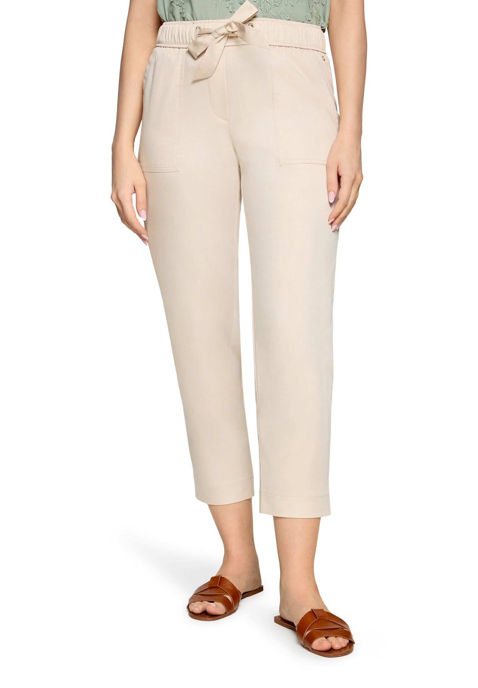 Betty&Co Stoffhose Damen mit elastischem Bund Material