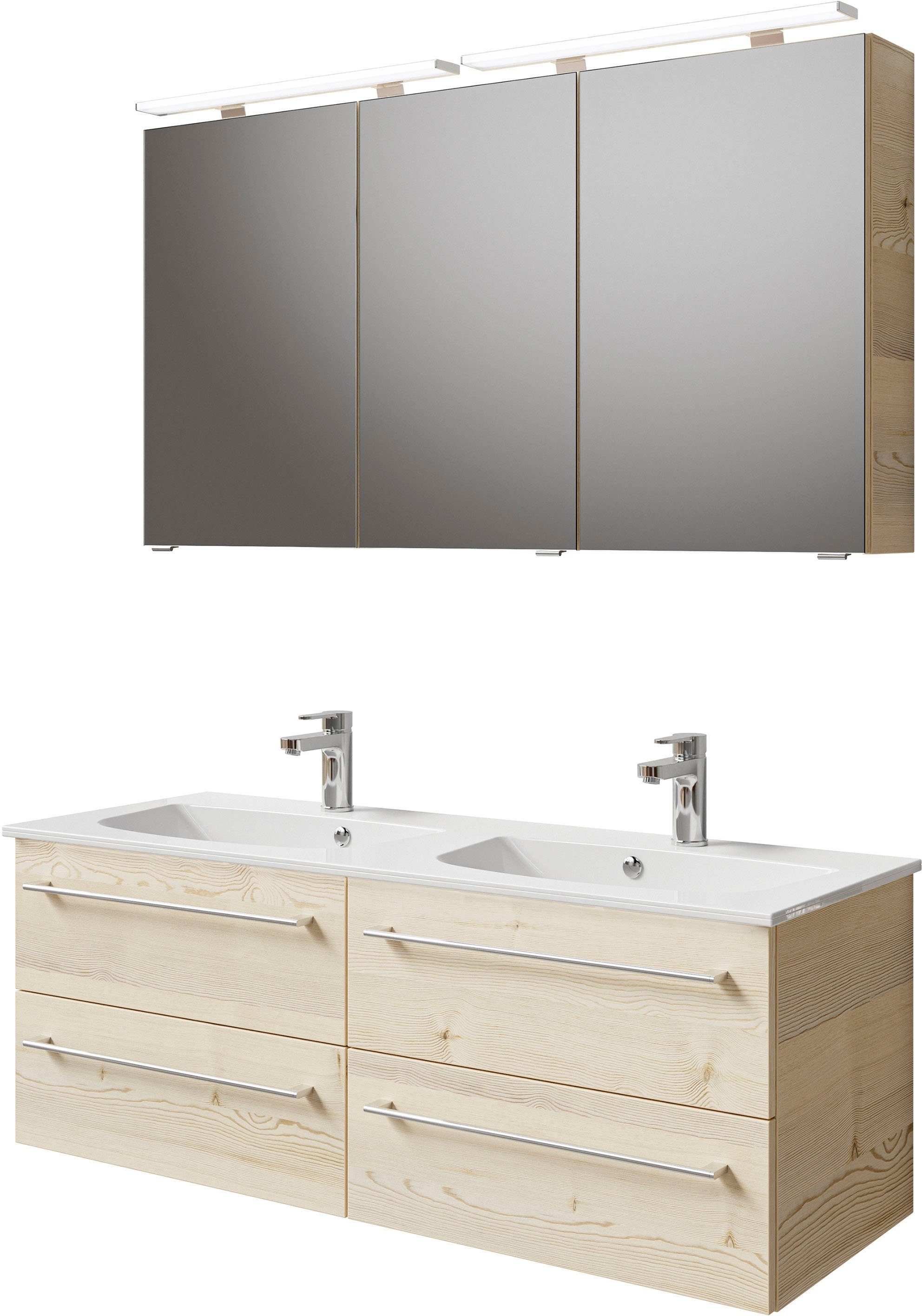Saphir Badmöbel-Set Serie 6025 2-teilig Mineralmarmor-Waschtisch günstig online kaufen