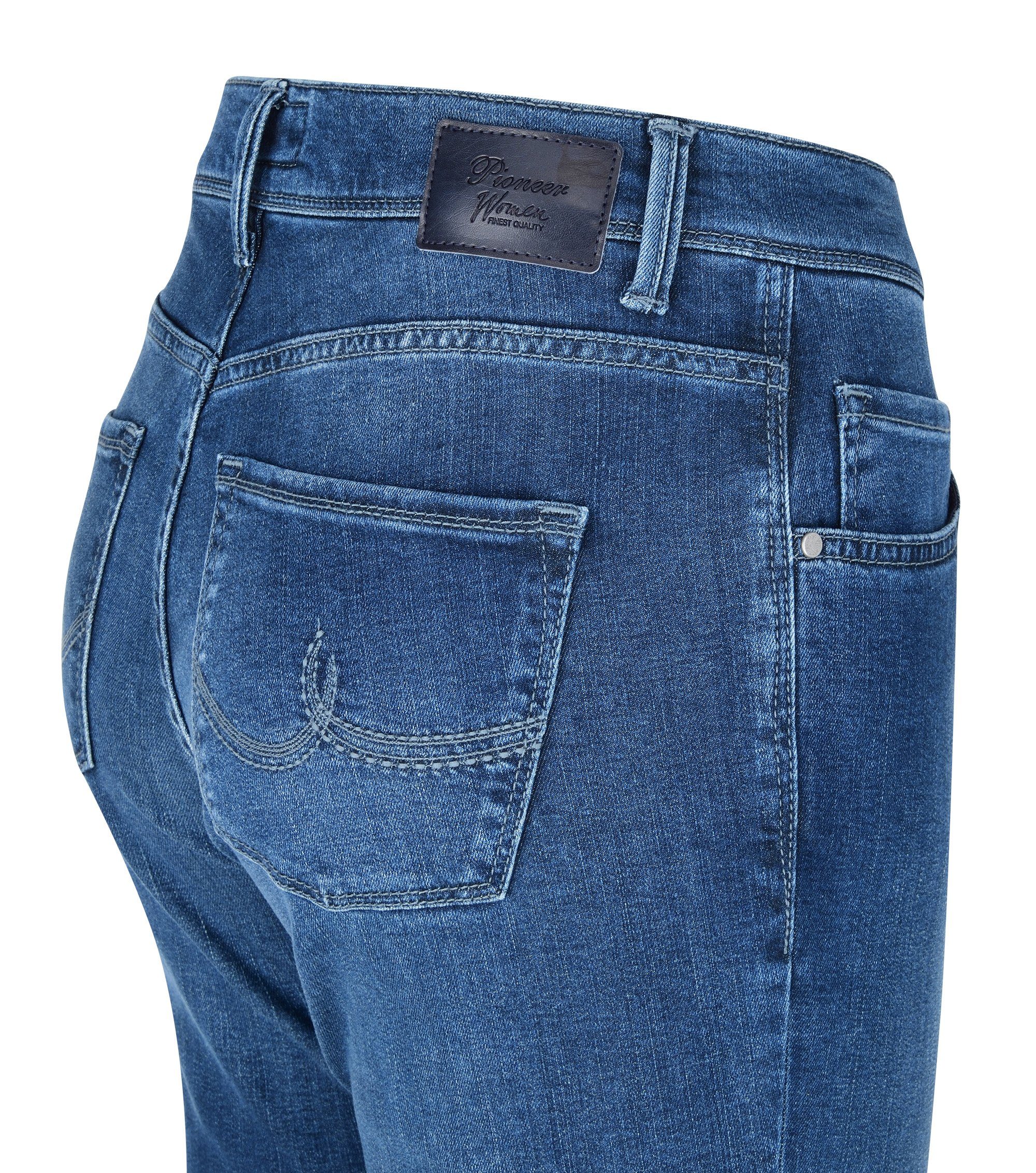 Pioneer Authentic Jeans Stretch-Jeans PIONEER BETTY rinsed blue used 3098 5050.6812 - POWERSTRETCH – Bild 3 von 3