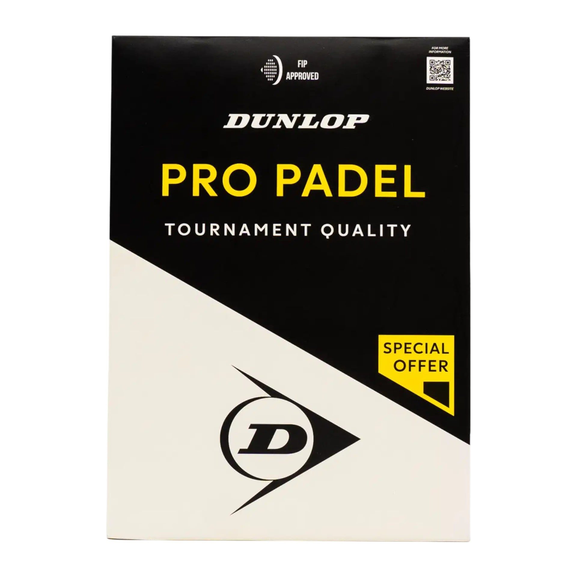 Dunlop Padelball Pro Padel Dose 2x3er