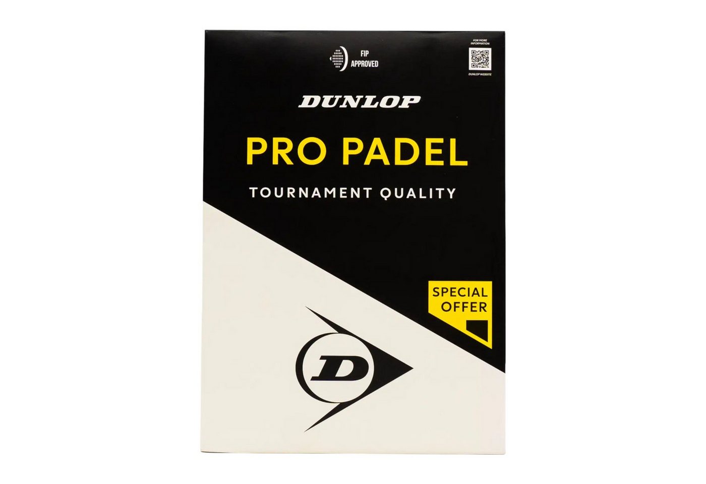 Dunlop Padelball Pro Padel Dose 2x3er