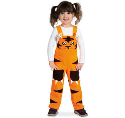 Fries Kostüm Tiger Latzhose zum Spielen und Verkleiden für Kinder