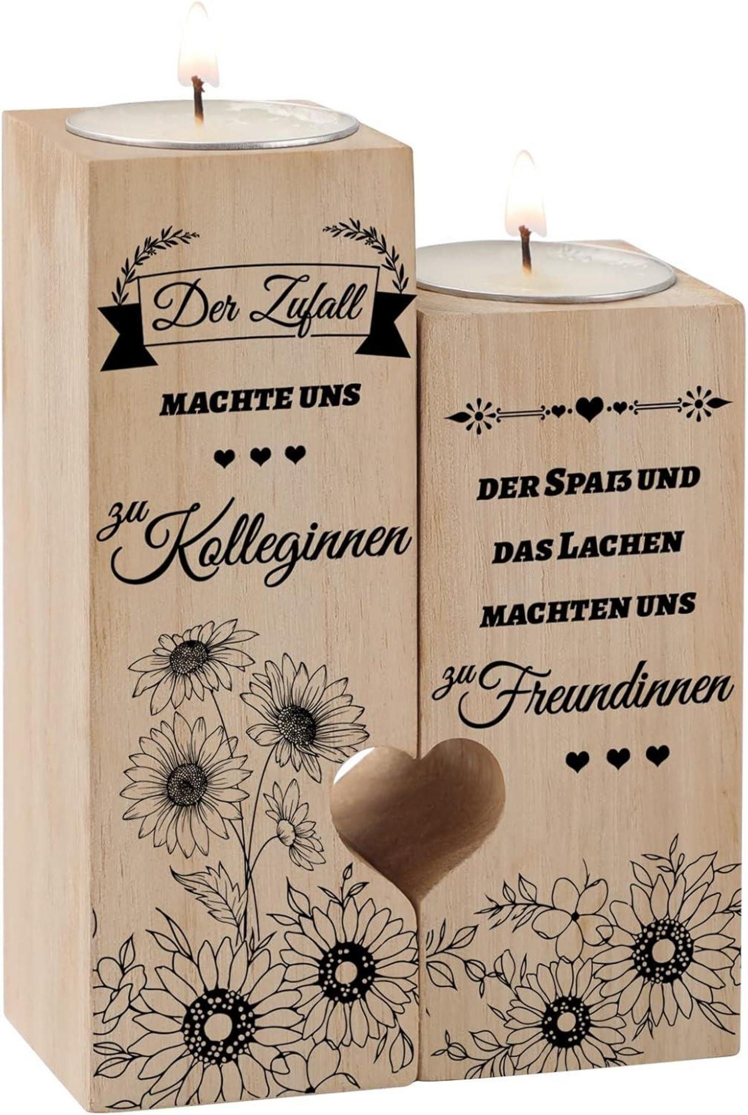 LuxusKollektion Kerzenständer Abschiedsgeschenk Kollegen Kerzenständer Weih günstig online kaufen