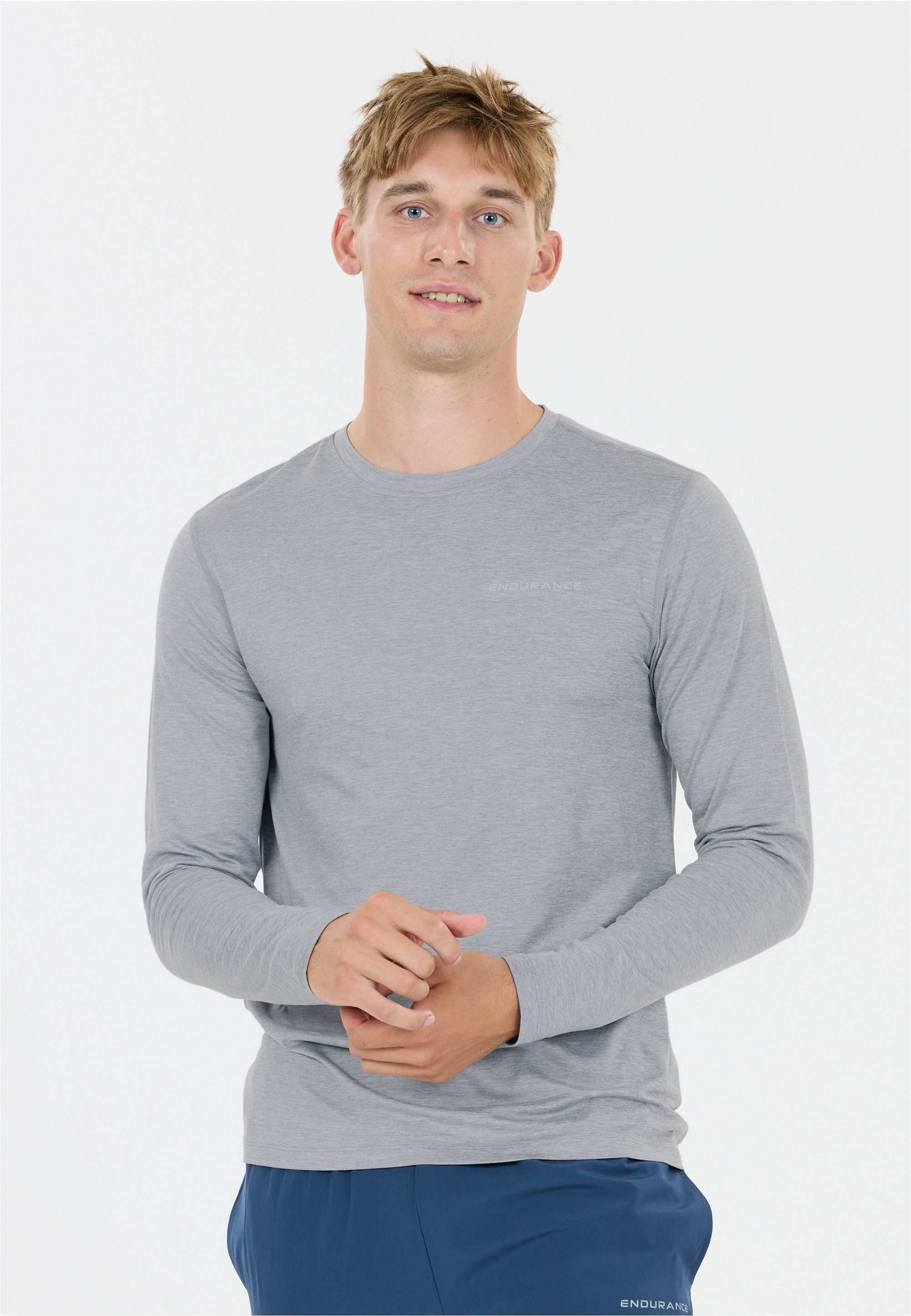 ENDURANCE Langarmshirt Abdon mit Quick Dry-Technologie