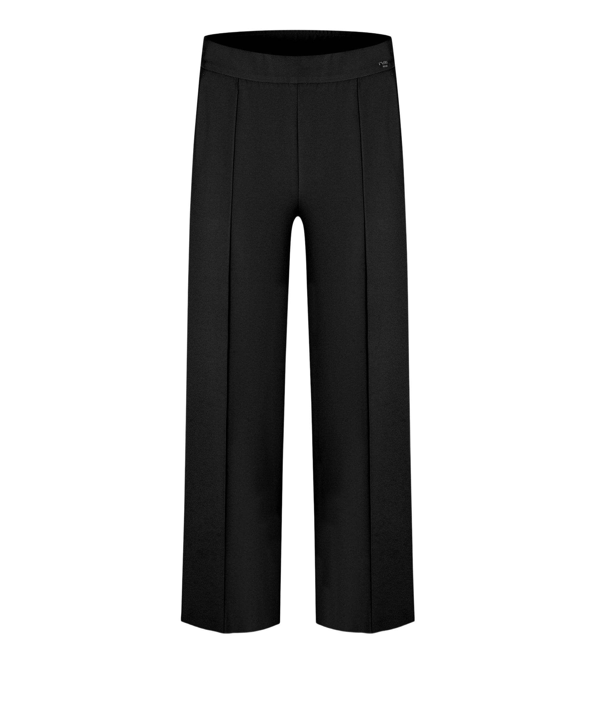 Cambio Culotte schwarz,Casual,Polyester,Unifarben,Wide Leg,Mittel