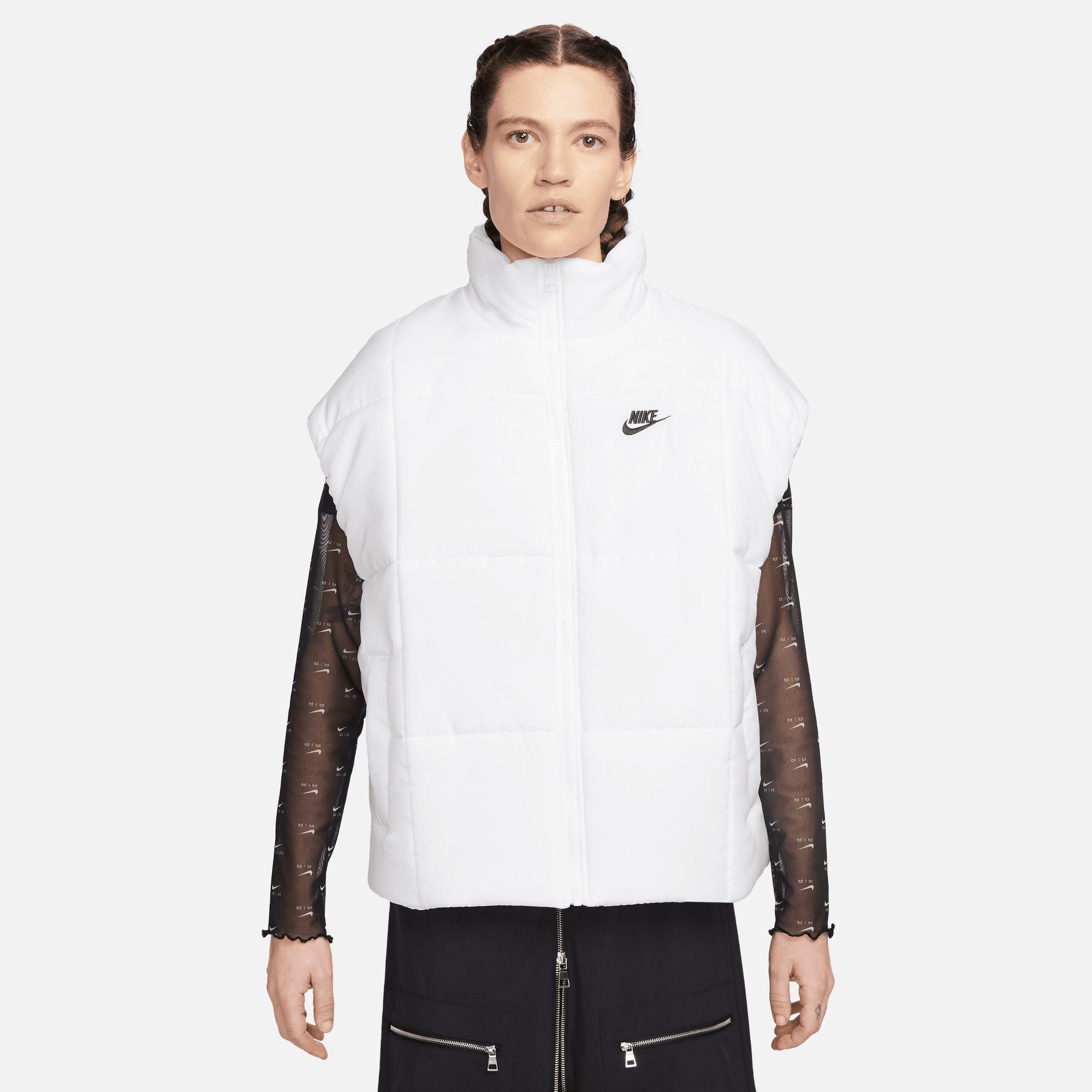 NSW THRMR WHITE/BLACK Nike TF Sportswear W VEST Steppweste CLSC