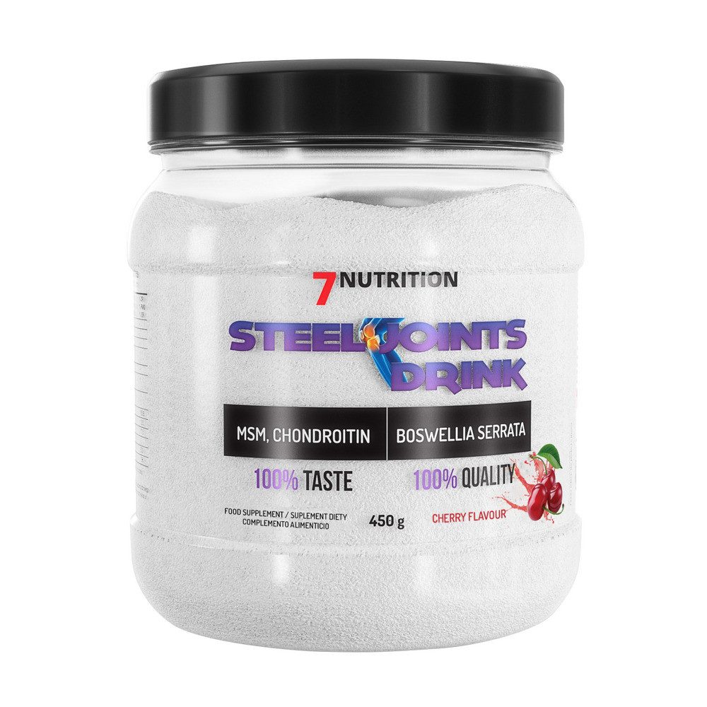 7Nutrition Steel Joints Kollagen + Glucosamin, Chondroitin, MSM 450g Pulver