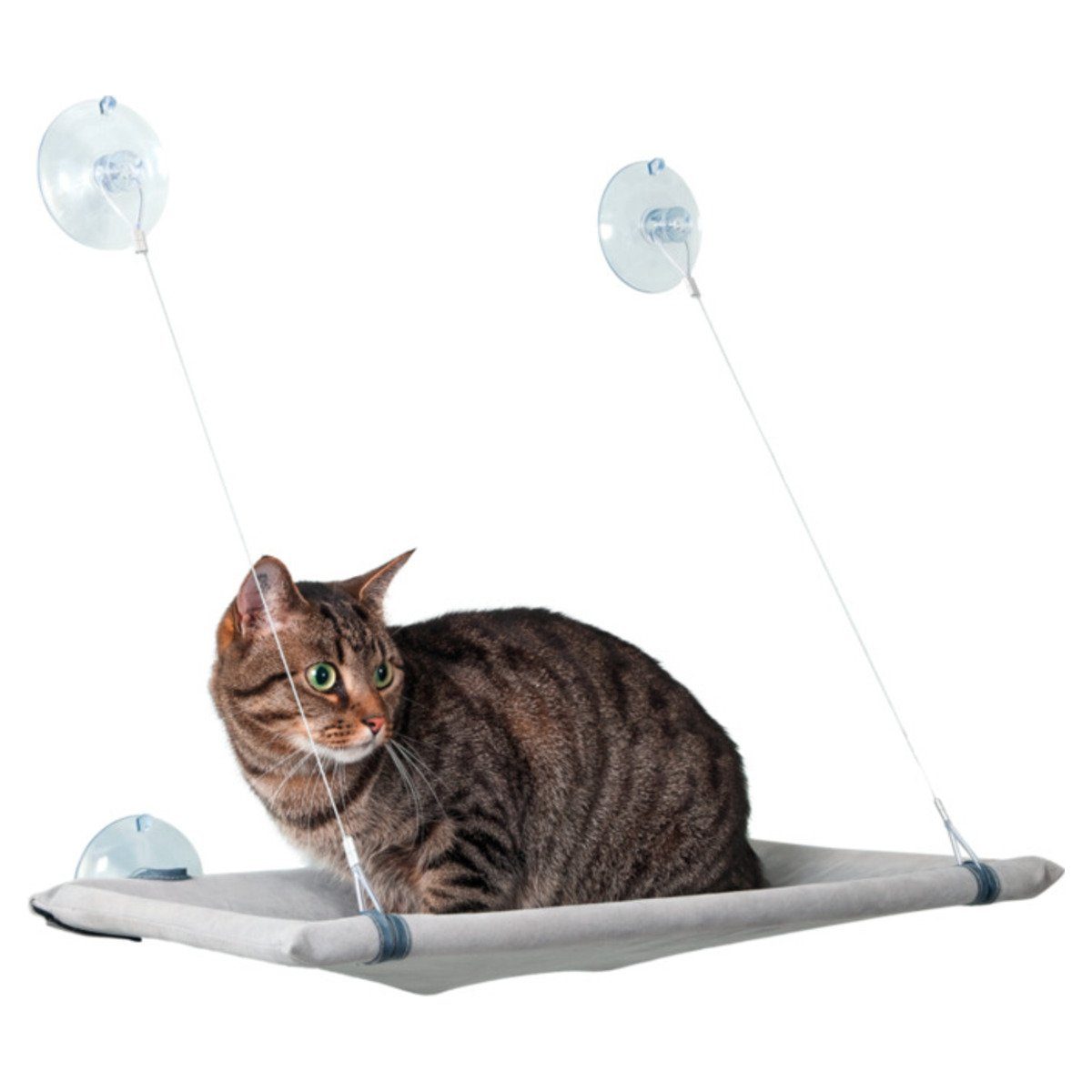 Karlie Katzen-Hängematte Window Lounger Katzenliege grau