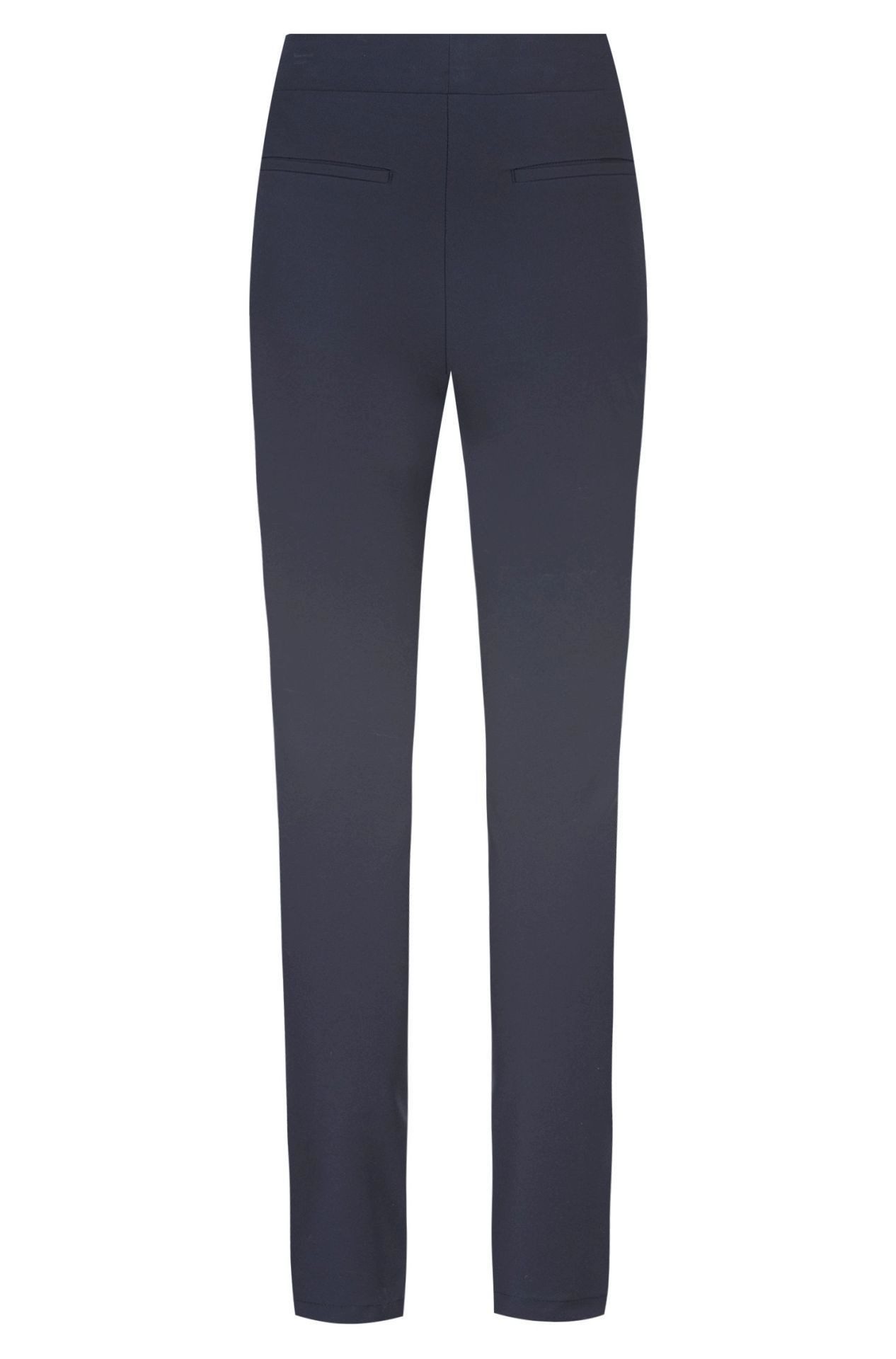 GREIFF Anzughose Greiff FLOW Damen Business Hose Regular Stretch Marine