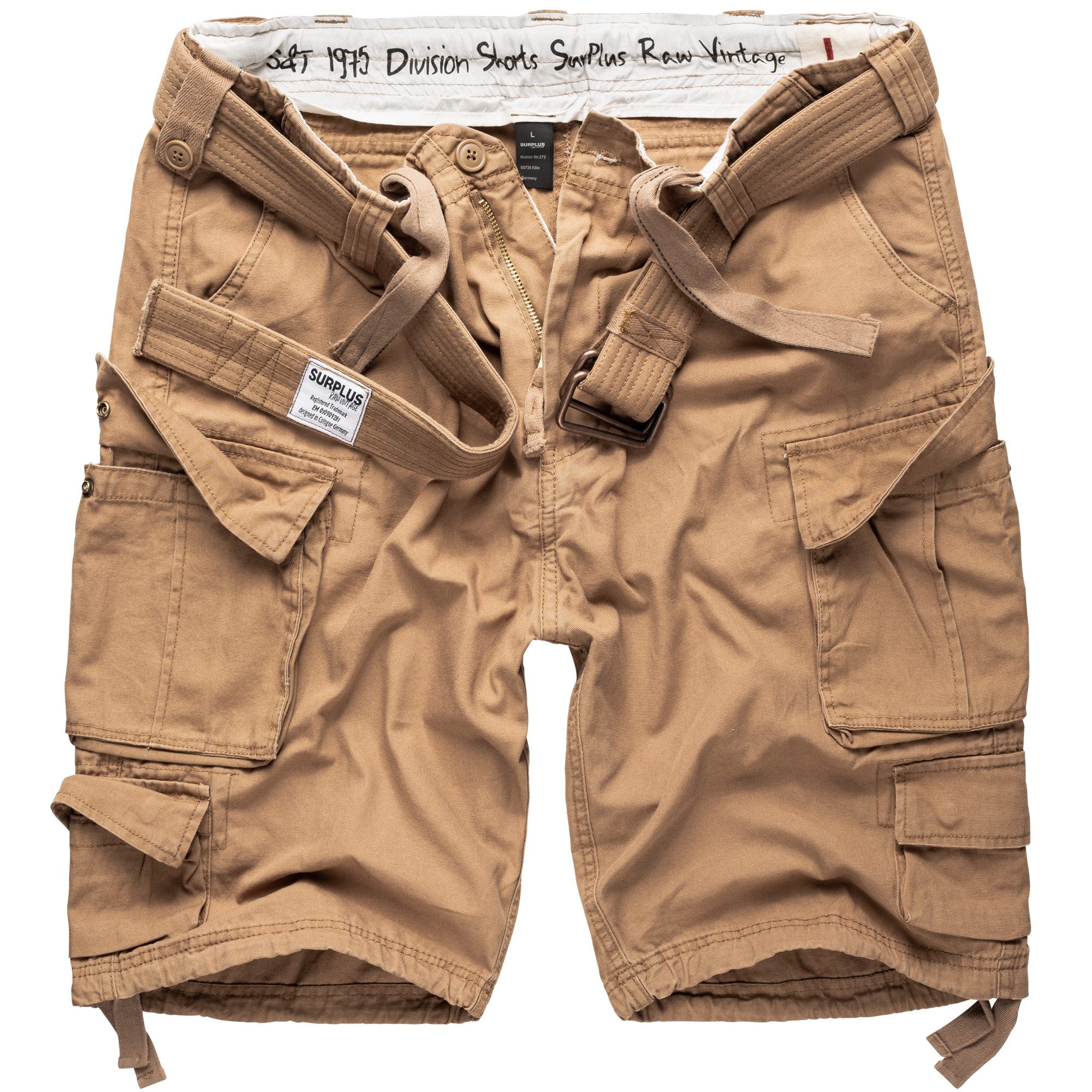 Trooper Cargoshorts DIV Bermuda Baumwolle Sommer Shorts Kurze Hose Army kni günstig online kaufen