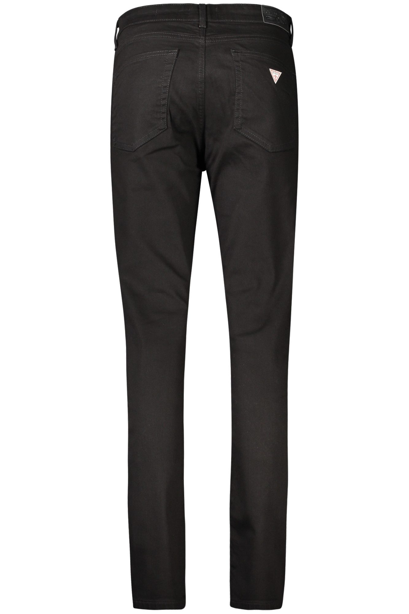 GUESS JEANS 5-Pocket-Jeans Damen Skinny Jeans Schwarz: Stilvolle Denim mit 5 Taschen & Logo