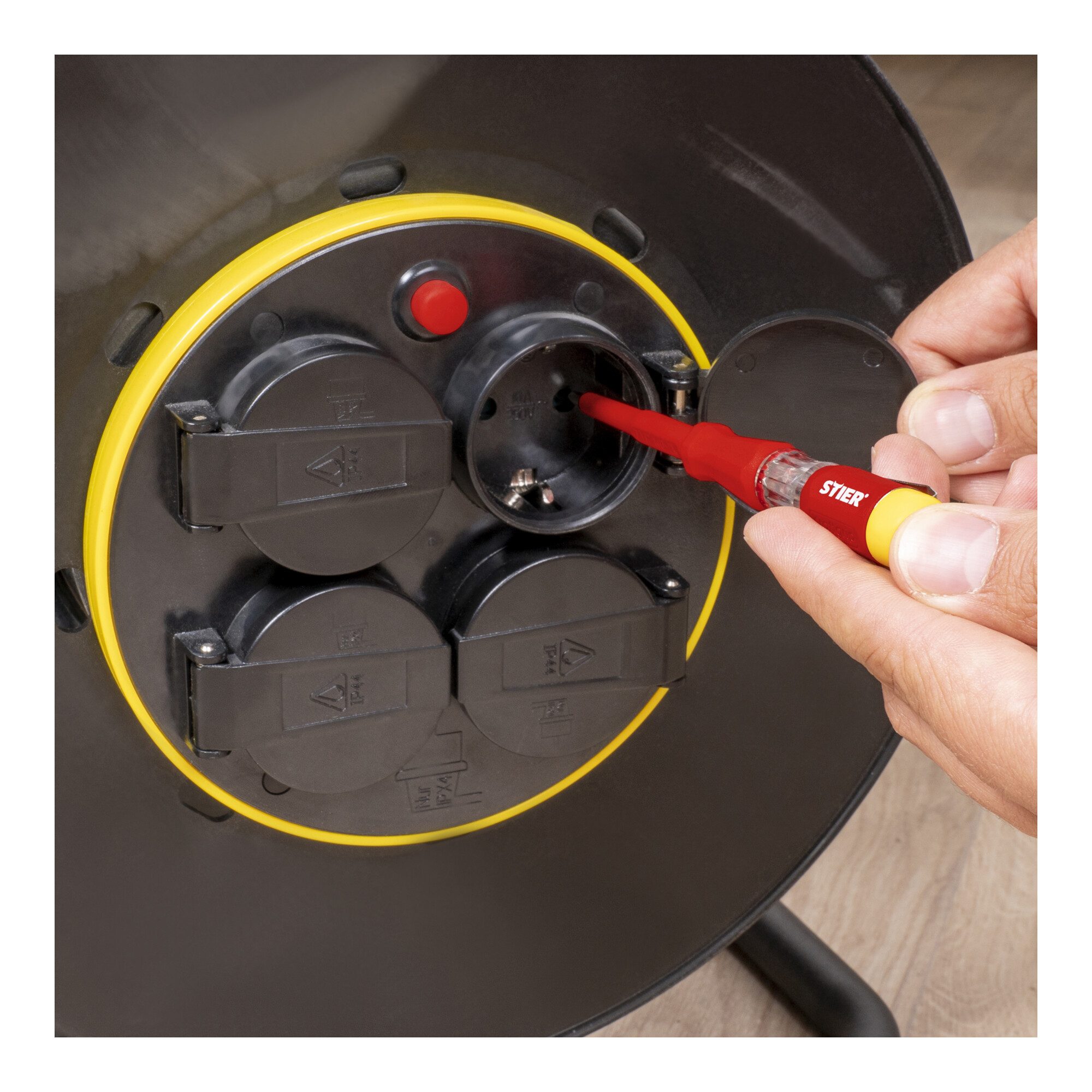 Stier Multimeter STIER Spannungsprüfer 150 V - 250 V 3,0 mm