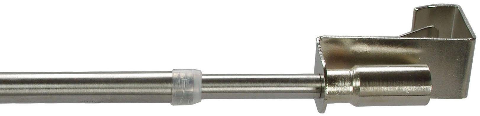 Scheibenstange Easy-Fix, Liedeco, Ø 12 mm, 1-läufig, ausziehbar, ohne Bohren, geklemmt, Metall