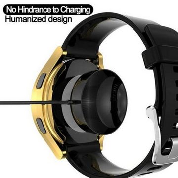 SmartUP Smartwatch-Hülle 2X Hülle für Huawei Watch GT3 42mm / 46mm Silikon Case, Schutzhülle, Rundumschutz