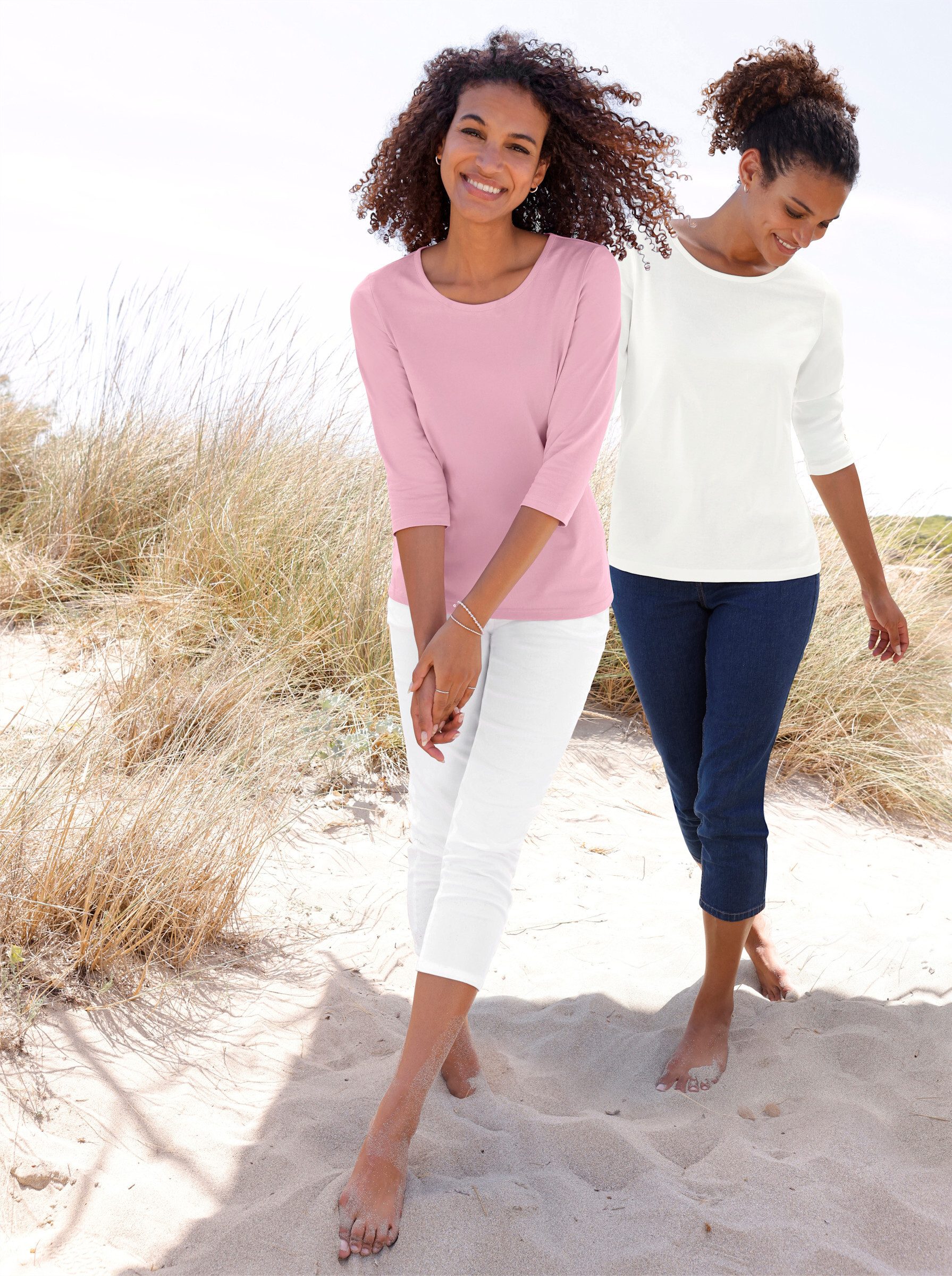 Witt T-Shirt 2er-Pack Shirts 3/4-Arm (2-tlg)