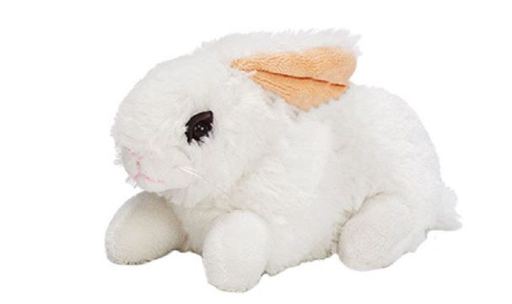 Euro Souvenirs Kuscheltier Hase Plüsch ca. 12x20x10cm -Osterhase - Dekoration (1-St), Idel als Geschenk