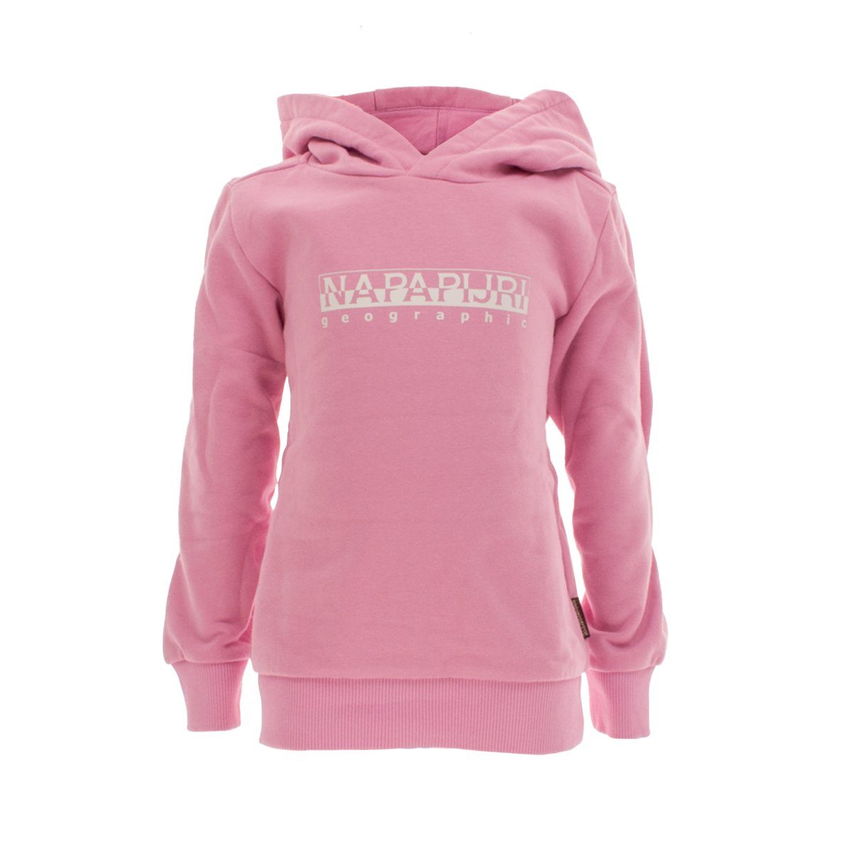 Napapijri Kapuzenpullover NP0A4GMO für Kinder Unisex mit Logo auf der Vorderseite