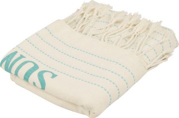 Capelli New York Pareo Beach Pareo Blanket, Strandtuch, Pareo, Fransen