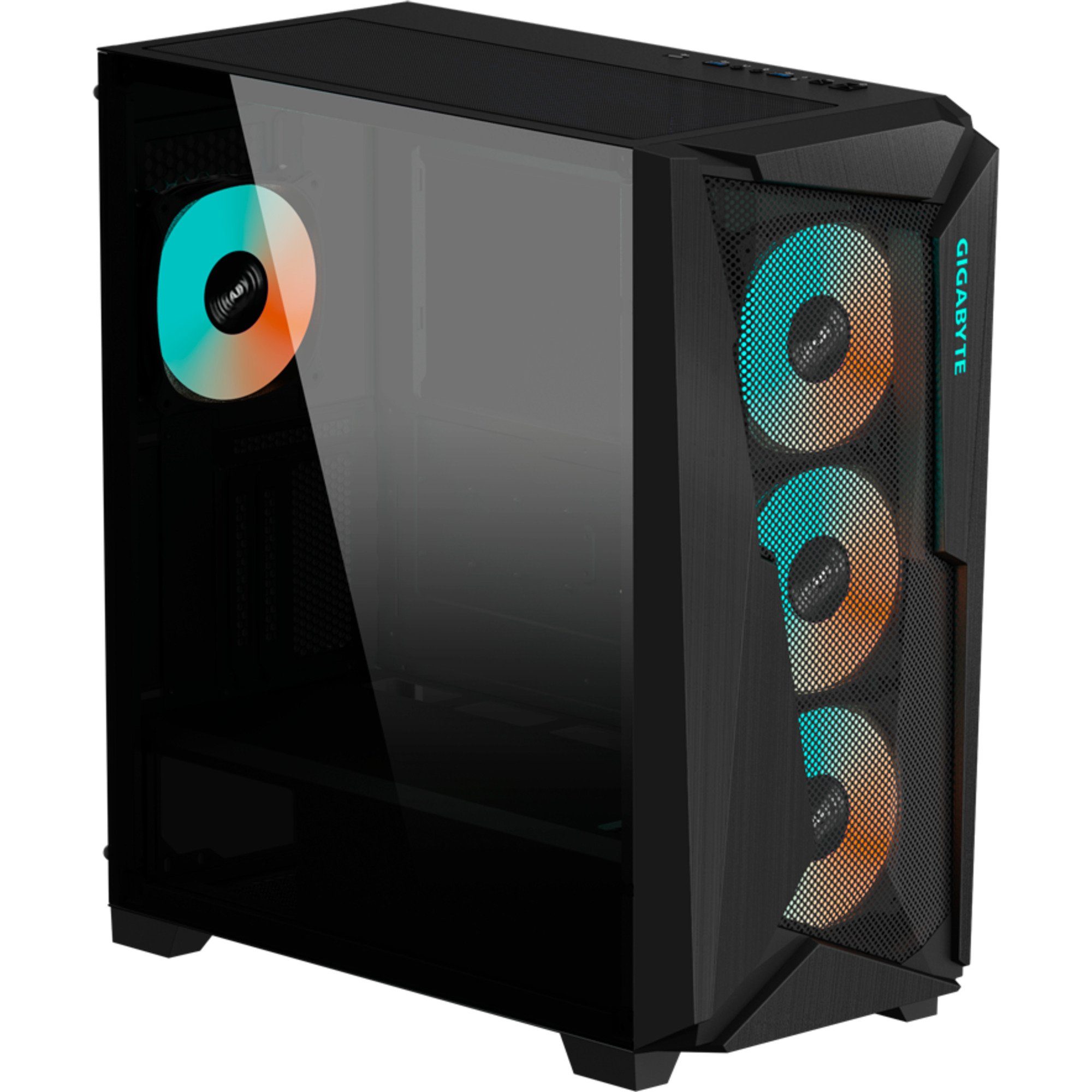 Gigabyte PC-Gehäuse GIGABYTE C301 G V2, Tower-Gehäuse, (Tempered