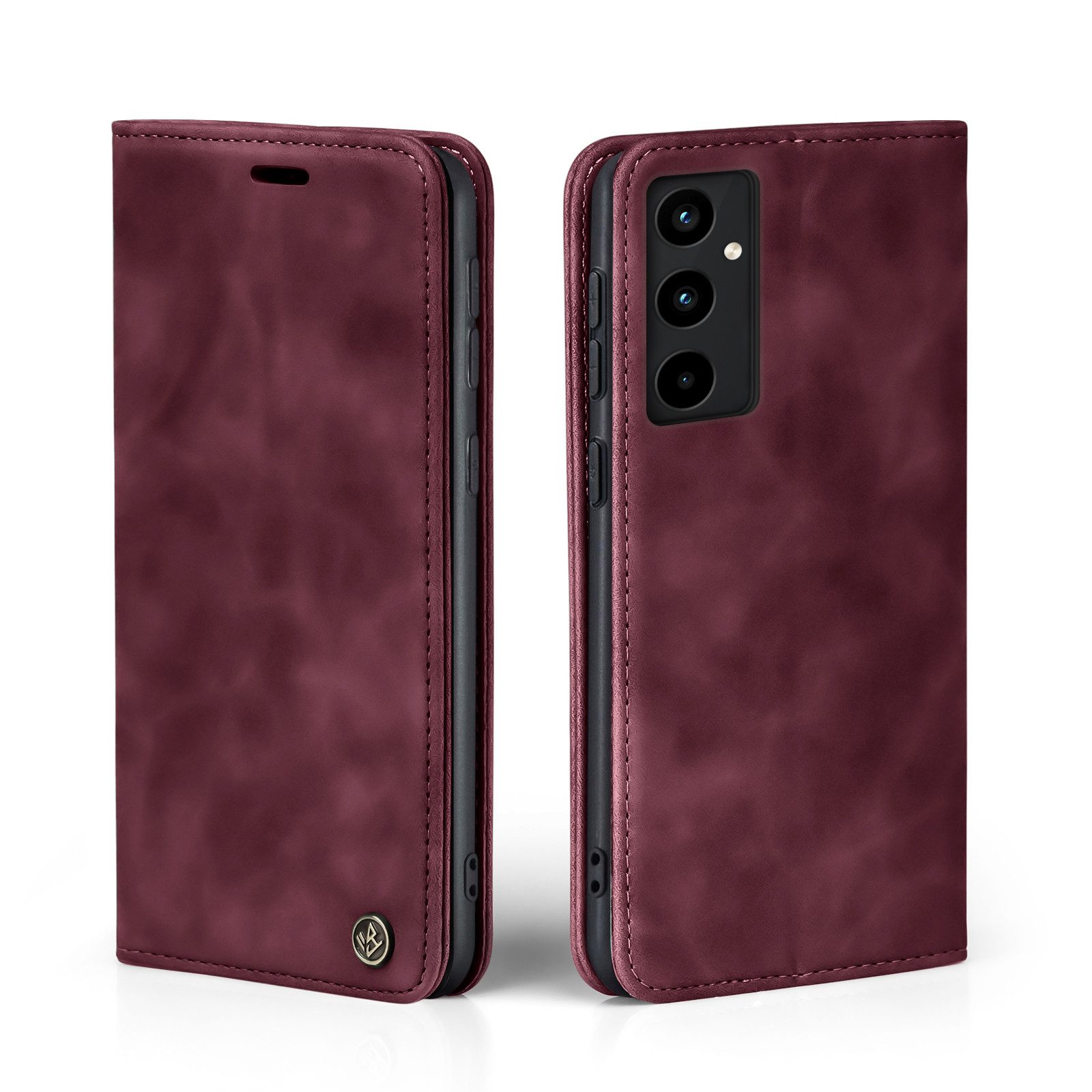 Tec-Expert Handyhülle Tasche Hülle für Samsung Galaxy A33 5G 6.4 Zoll, 6.4, Cover Klapphülle Case mit Kartenfach Fliphülle aufstellbar