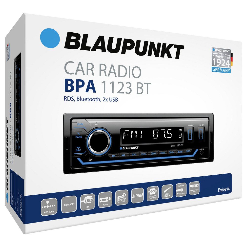 Blaupunkt Blaupunkt BPA 1123BT Autoradio Autoradio – Bild 5 von 5