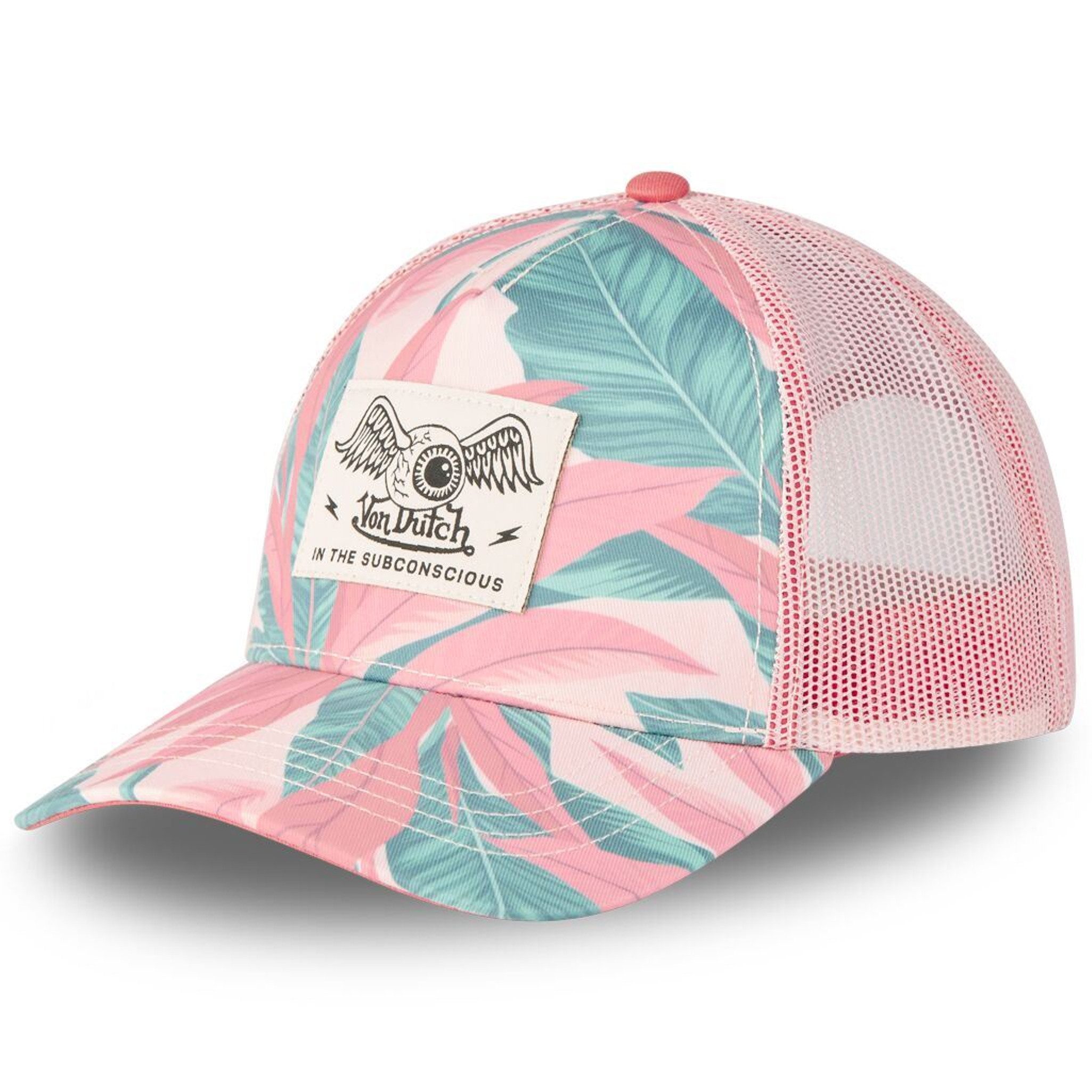 Von Dutch Trucker Cap Von Dutch Originals Trucker Cap - ALLOVER TROPICAL (Basecap, Basecap, Meshcap, Trucker Kappe)