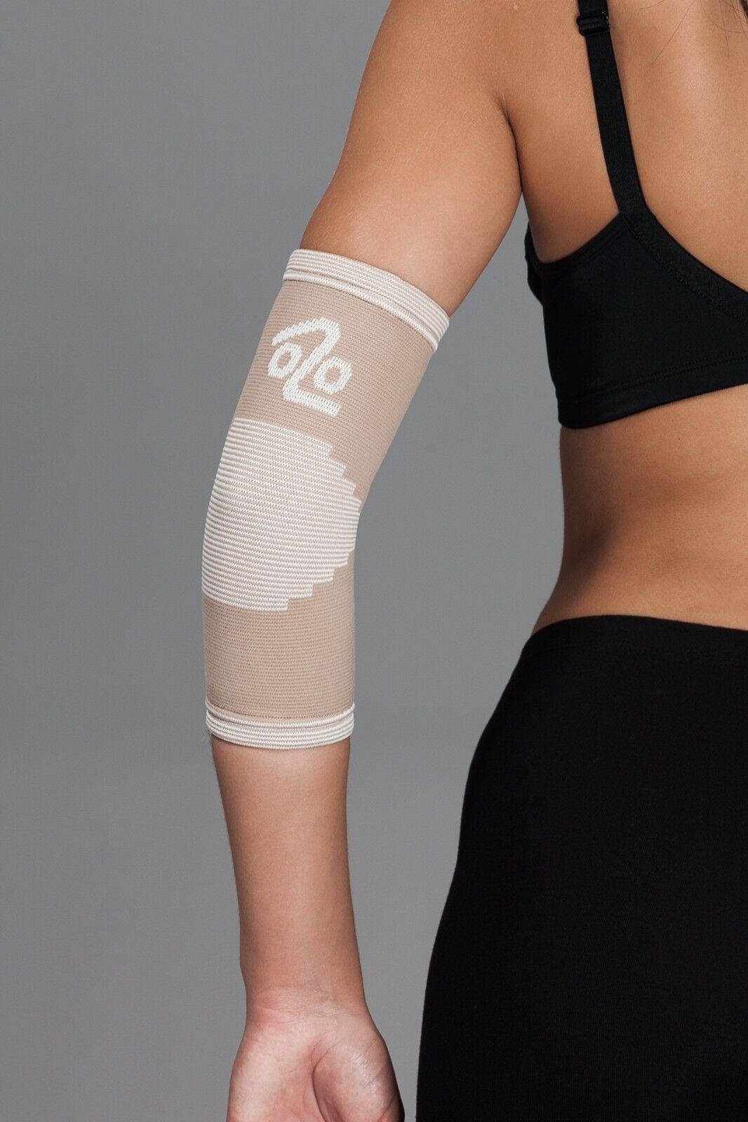 Lorey Medtec Ellenbogenbandage EL37001 Ellenbogenstütze mit Nanopartikel-Veredelung