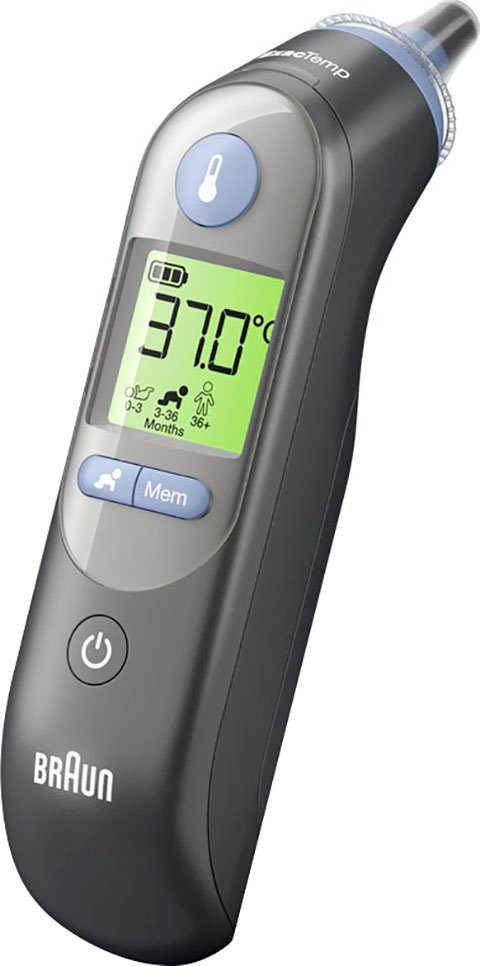 geeignet, Neugeborener ThermoScan® Age 7 Ohrthermometer Für mit alle IRT6520B, Precision® einschließlich - Fieberthermometer Braun Altersgruppen