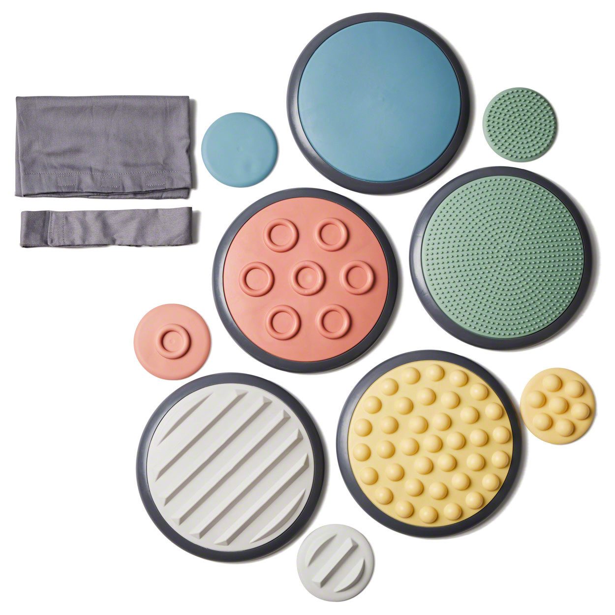 Gonge Balancetrainer Gonge Sinnestrainer-Set Taktile Scheiben Nordic, 1