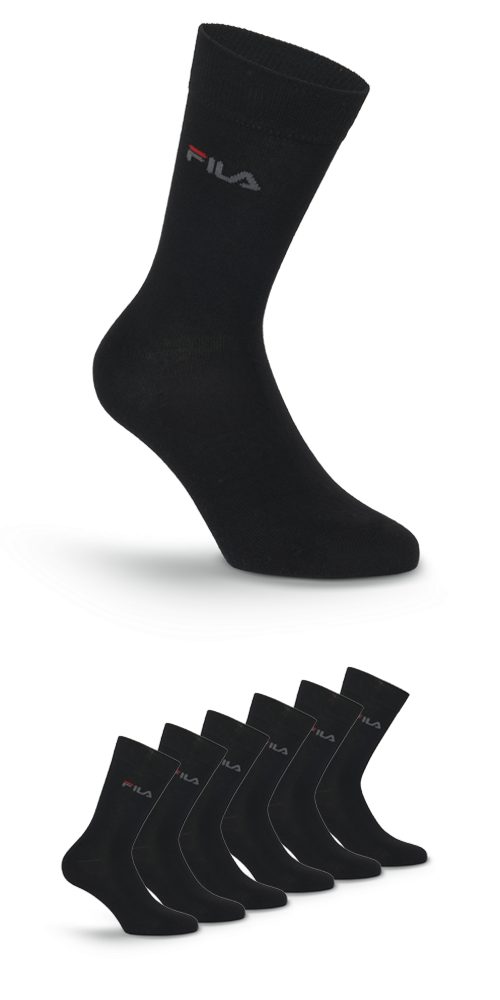 Fila Businesssocken UNISEX LIFESTYLE PLAIN SOCKS (6-Paar) mit eingestrickem günstig online kaufen