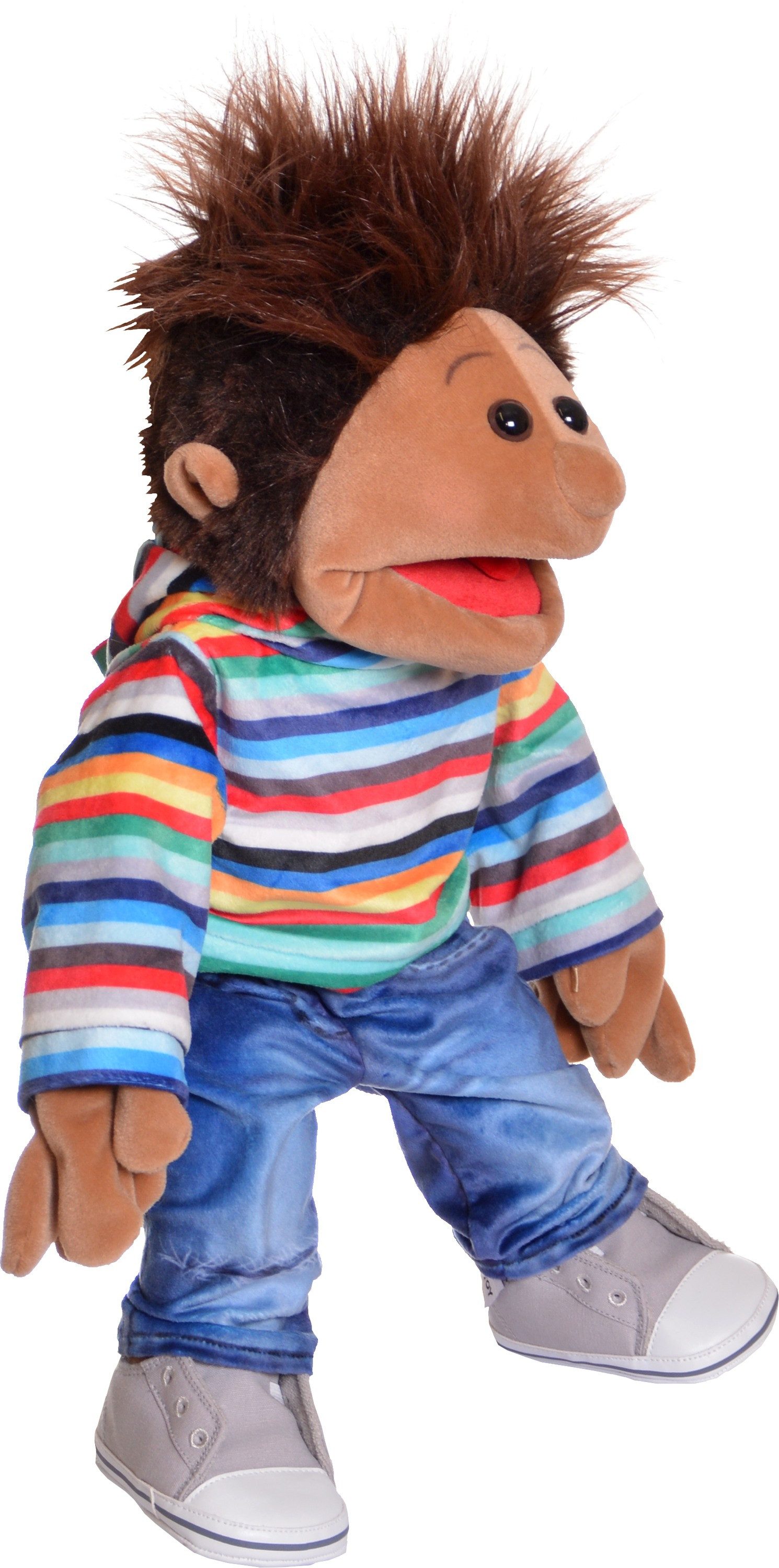 Living Puppets Handpuppe Living Puppets Handpuppe Johann 45 cm W881 (Packung), Sehr gut geeignet um Geschichten zu erzählen