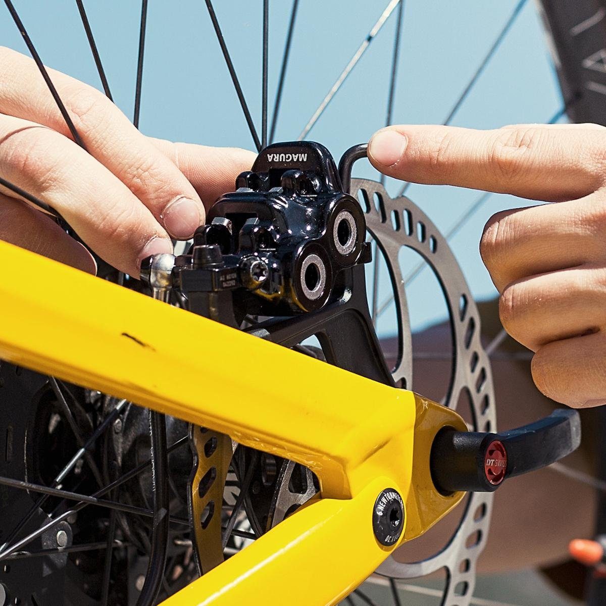 Magura Scheibenbremse Magura MT5 MTB FR Ebike Bremse mit 2-Finger Aluminium-Leichtbau-Hebel
