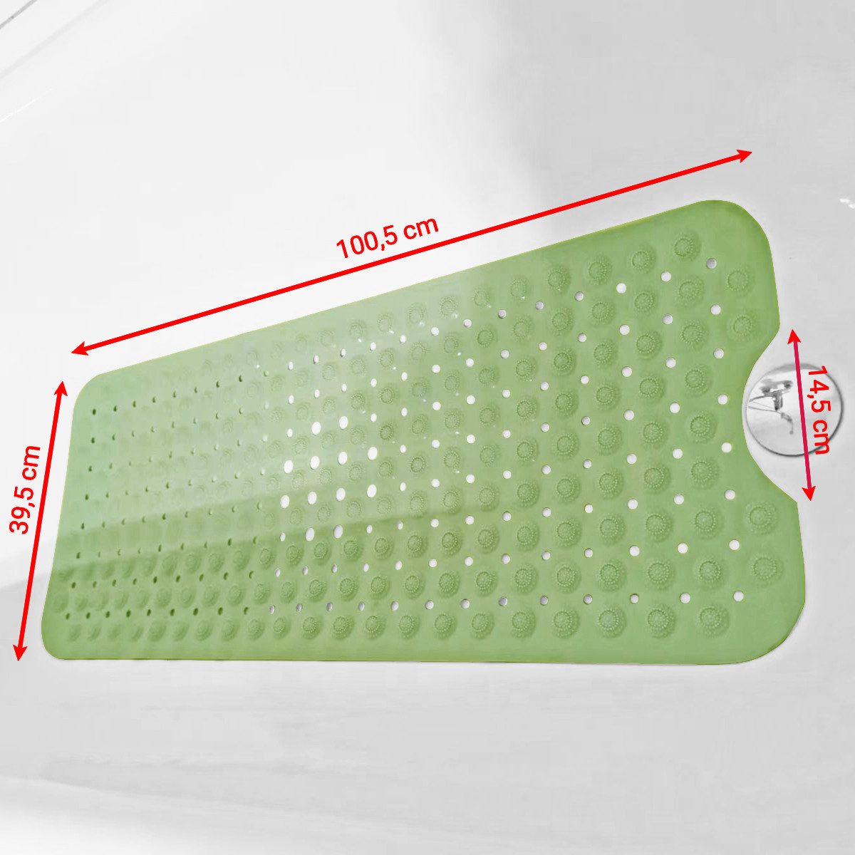 WITEN&NOCK Duschmatte Badewanneneinlage Badewannenmatte rutschfest Antiruts günstig online kaufen