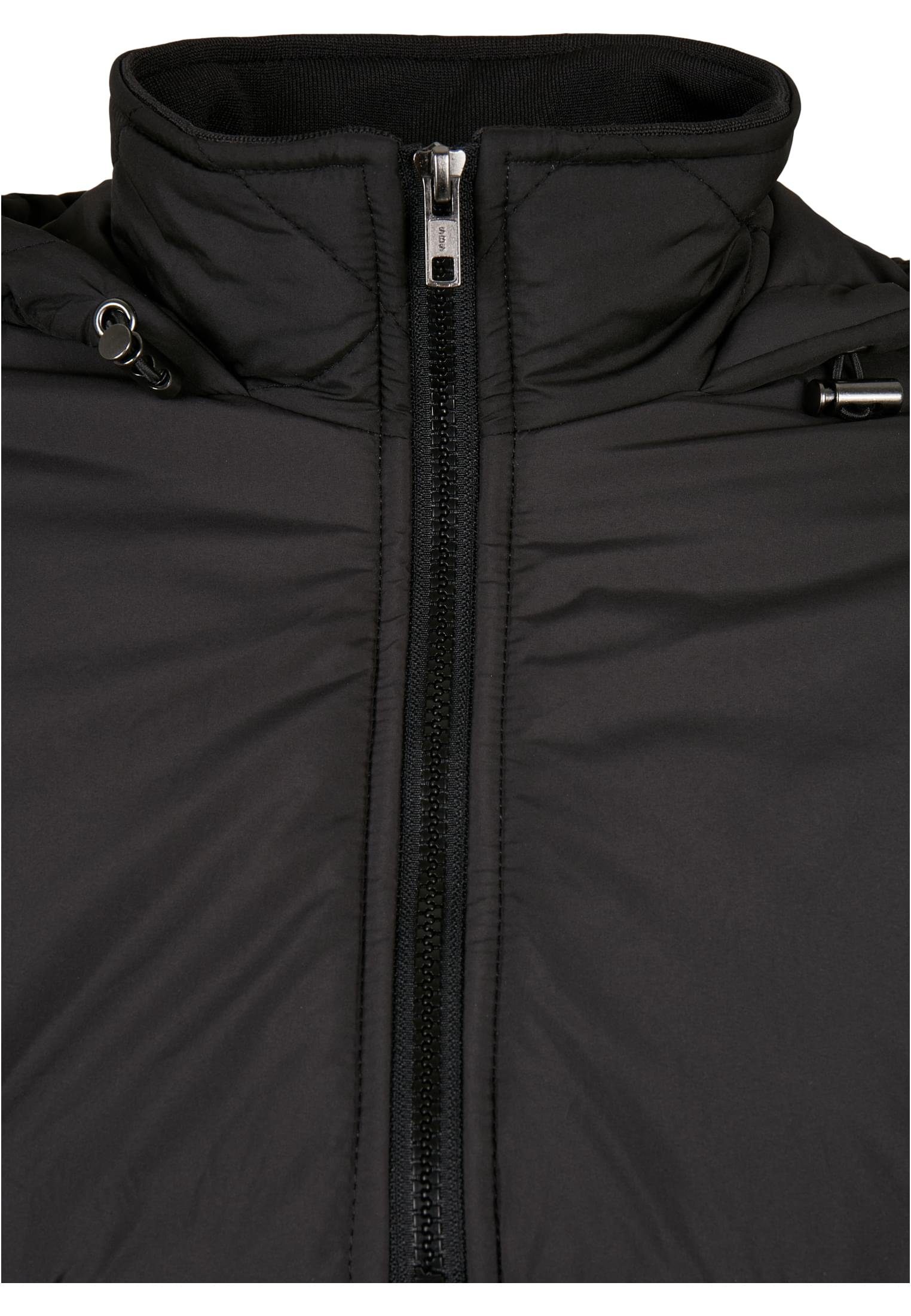 Quilted (1-St) Jacket black Damen Over URBAN Pull Ladies CLASSICS Diamond Oversized Winterjacke
